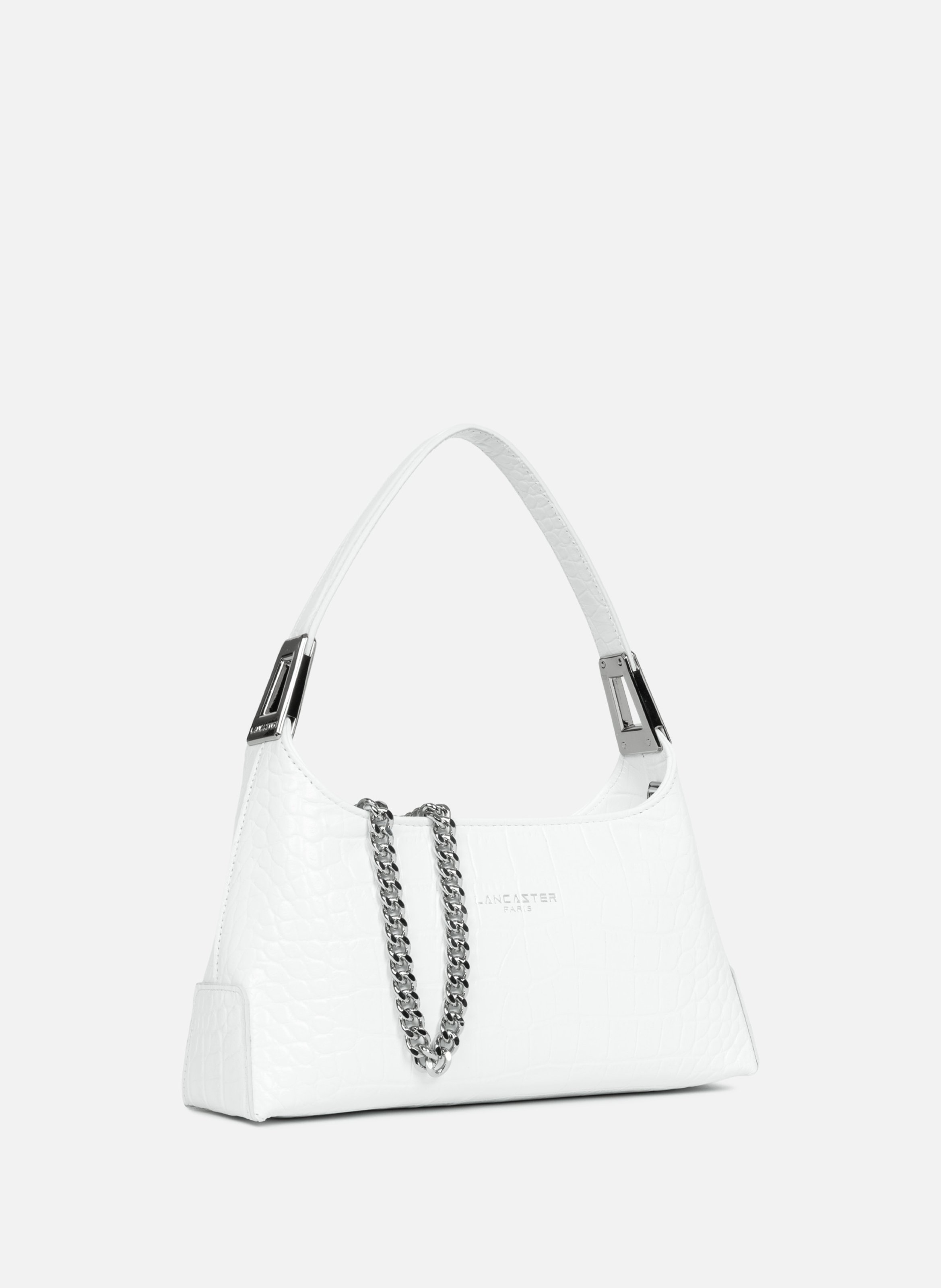 Small handbag - exo ace LANCASTER White