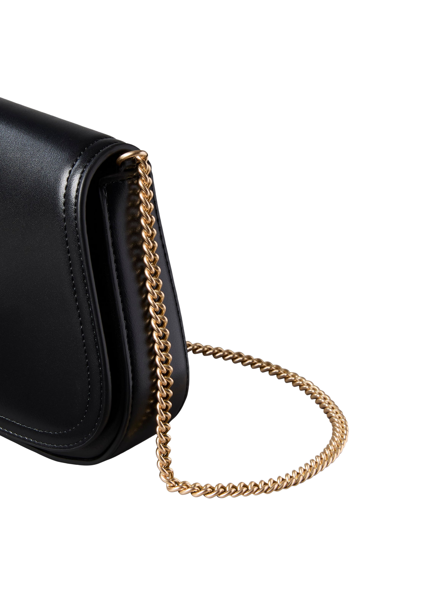 Shoulder Bag with Chain Strap CALVIN KLEIN Black