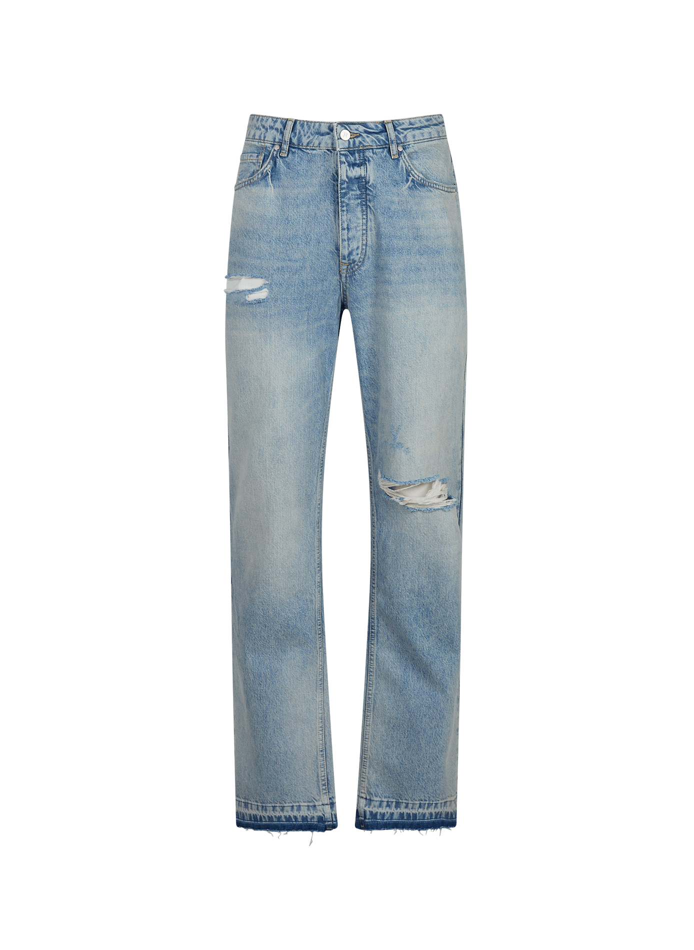 Straight-cut cotton jeans REPRESENT Blue