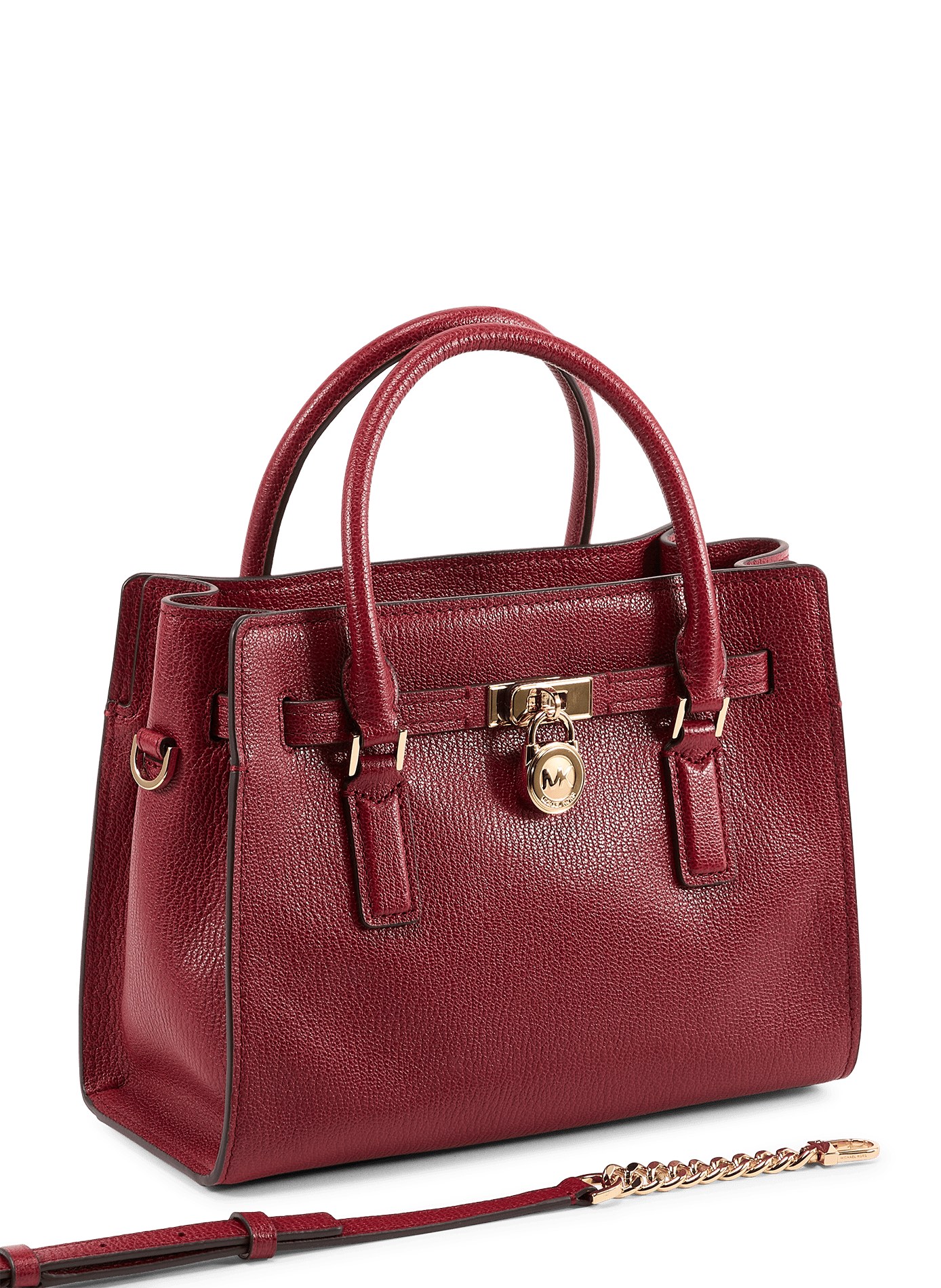Modern leather Hamilton handbag | Red MICHAEL KORS Women