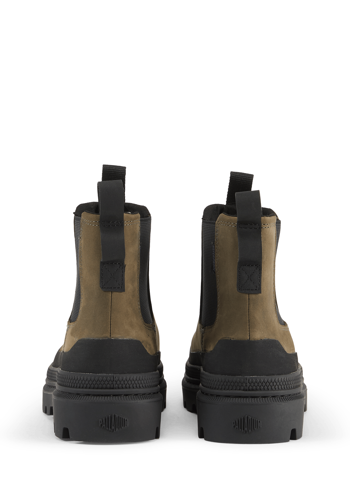 Stiefel Trooper Chelsea Wp aus gemischtem Leder | Khaki PALLADIUM Damen