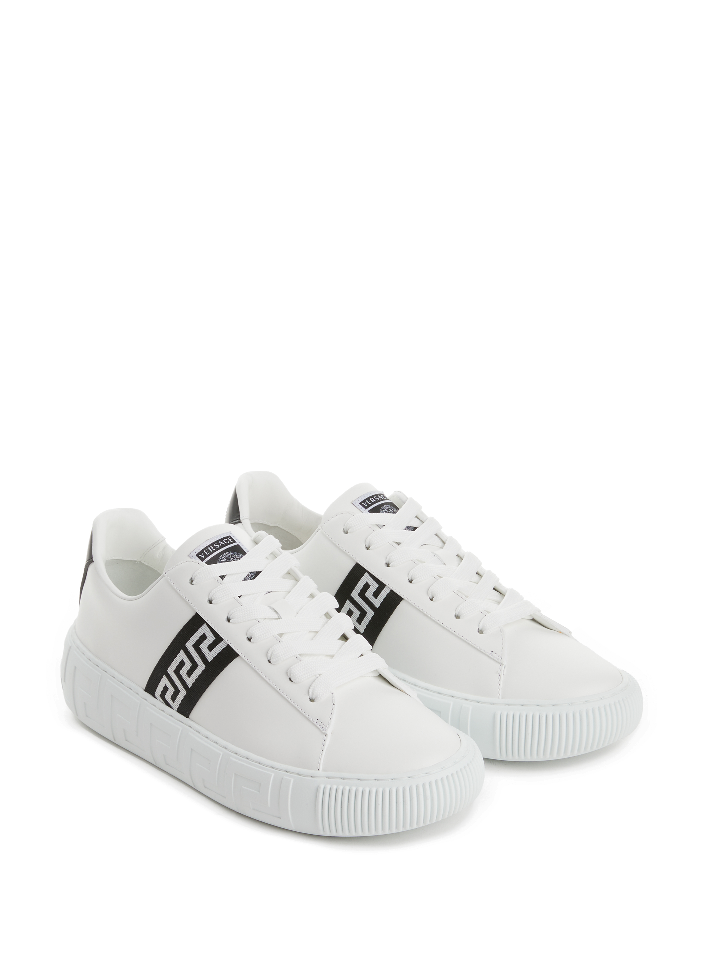 Baskets Greca en cuir