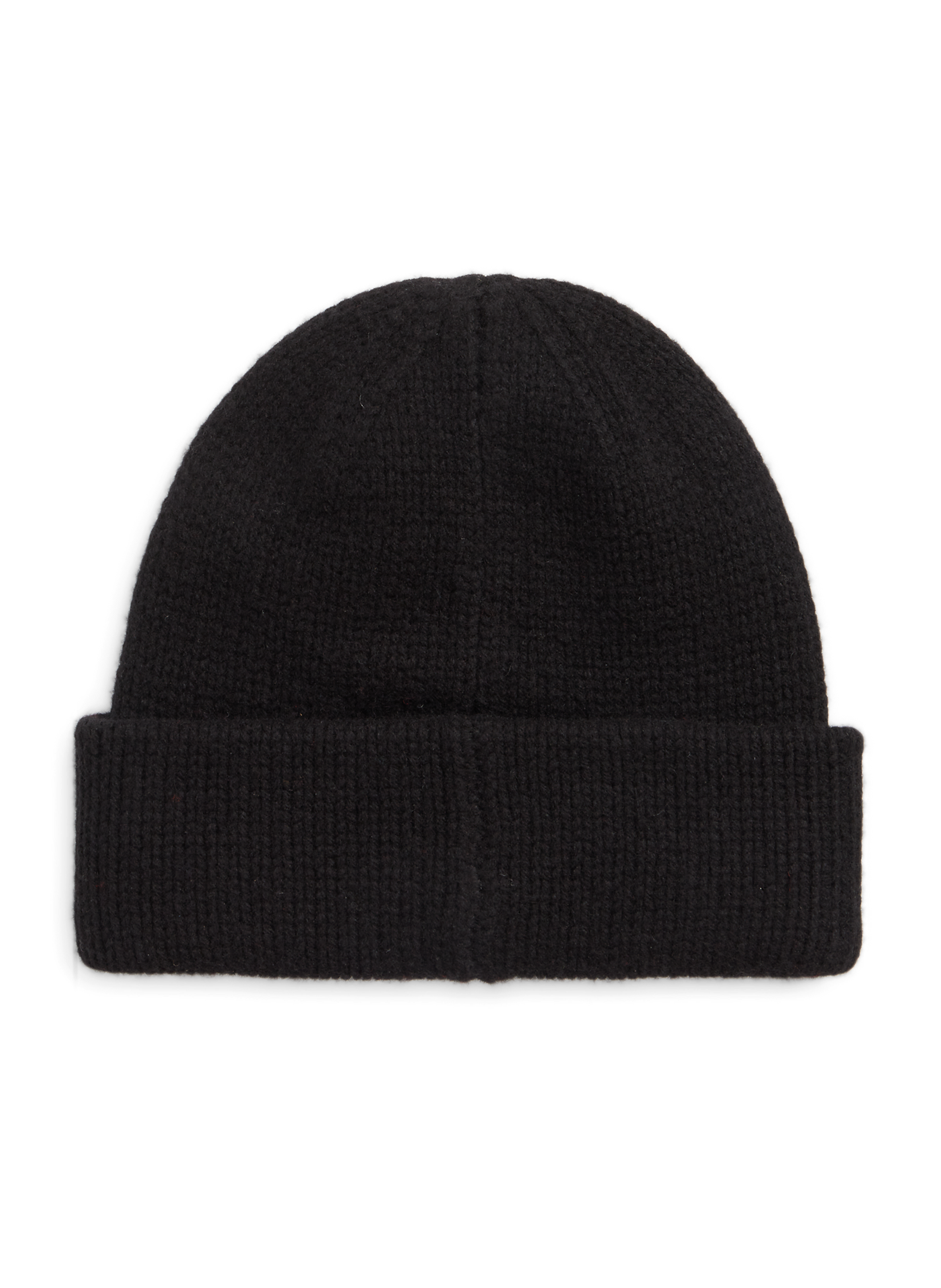 Beanie hat with turned-up brim POLO RALPH LAUREN Black