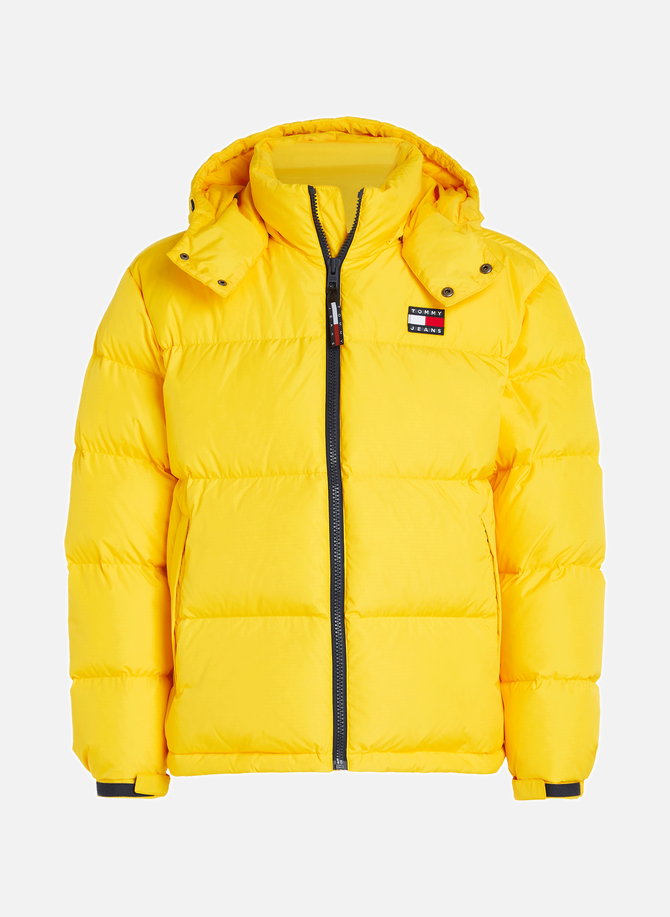 Hooded straight-fit padded jacket TOMMY HILFIGER