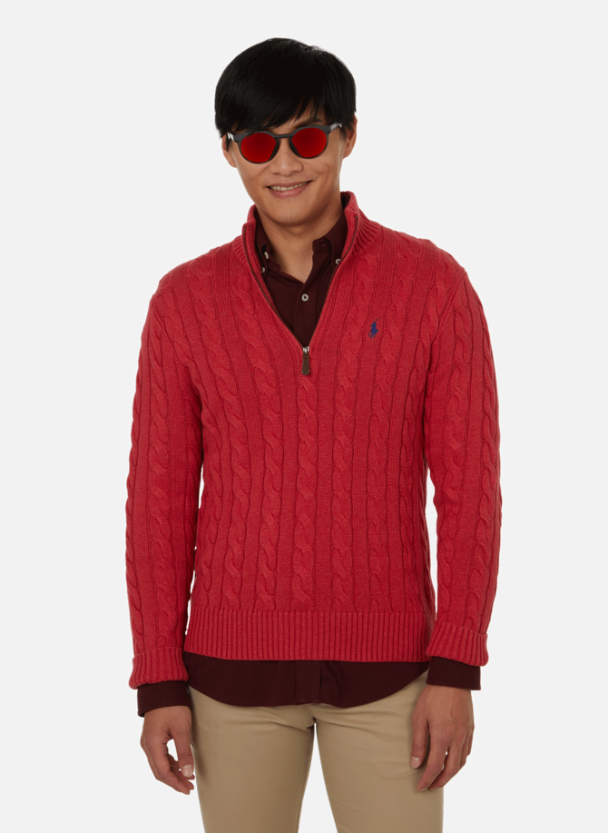 POLO RALPH LAUREN cotton high-neck sweater