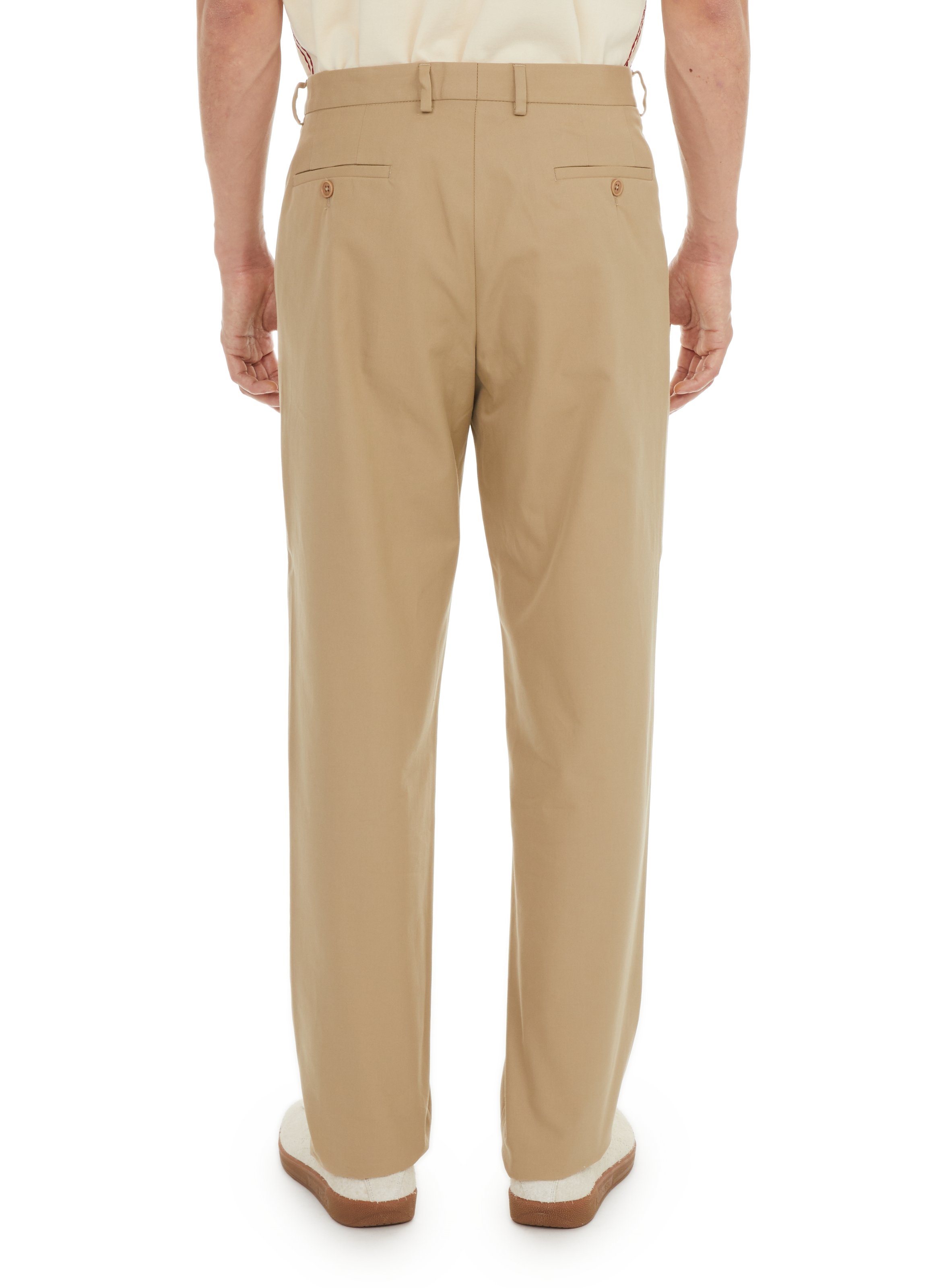 Pleated chinos SAISON 1865 Beige