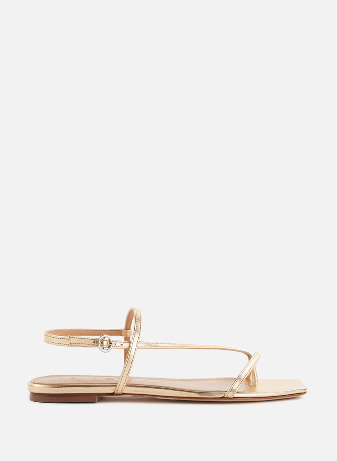 Ella flat sandals in leather AEYDE