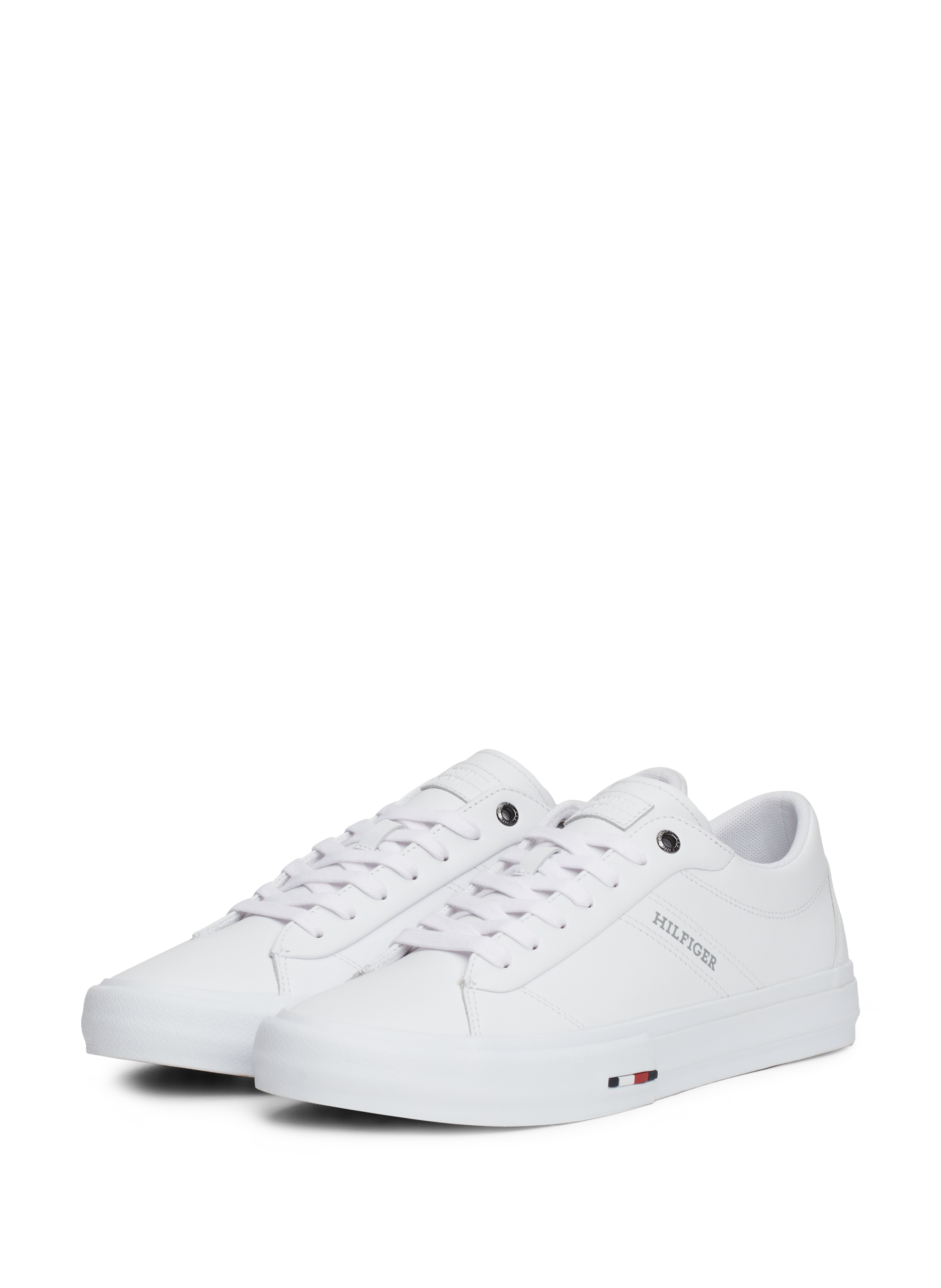 Leather sneakers TOMMY HILFIGER White