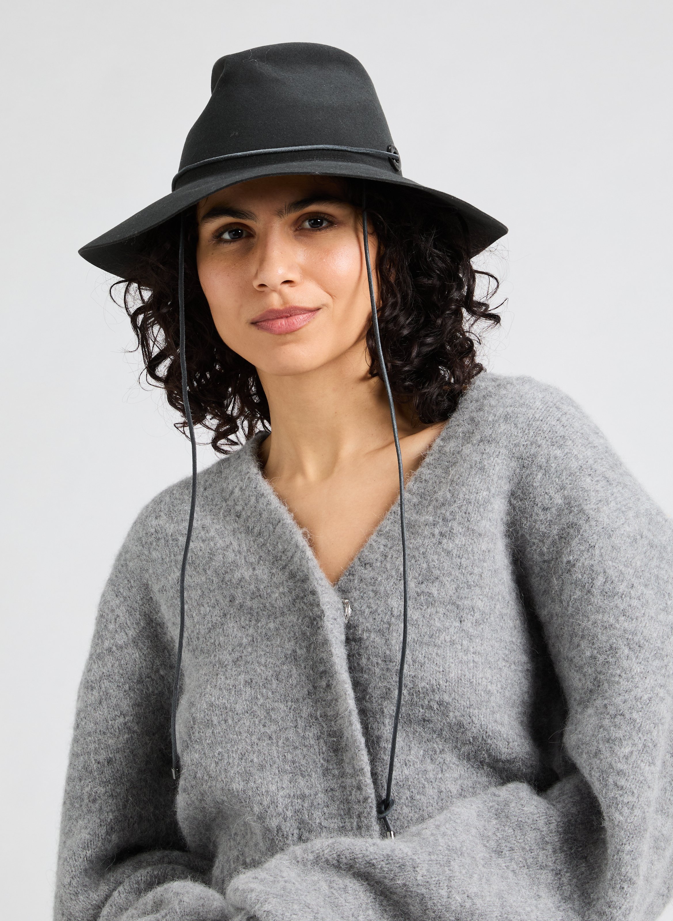 Fur Hat DORIA 1905 Grey