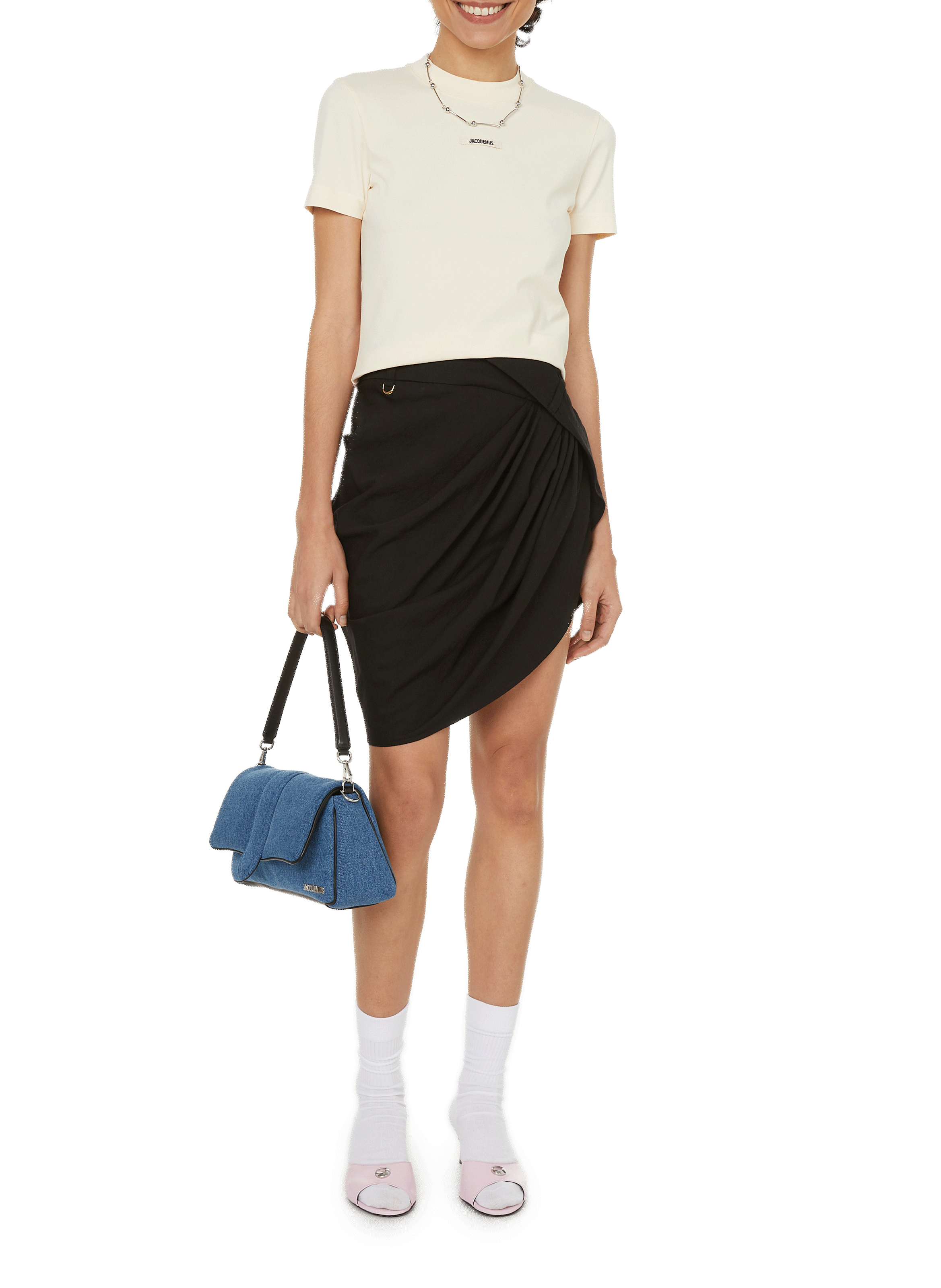 Le t-shirt Gros Grain  JACQUEMUS Beige