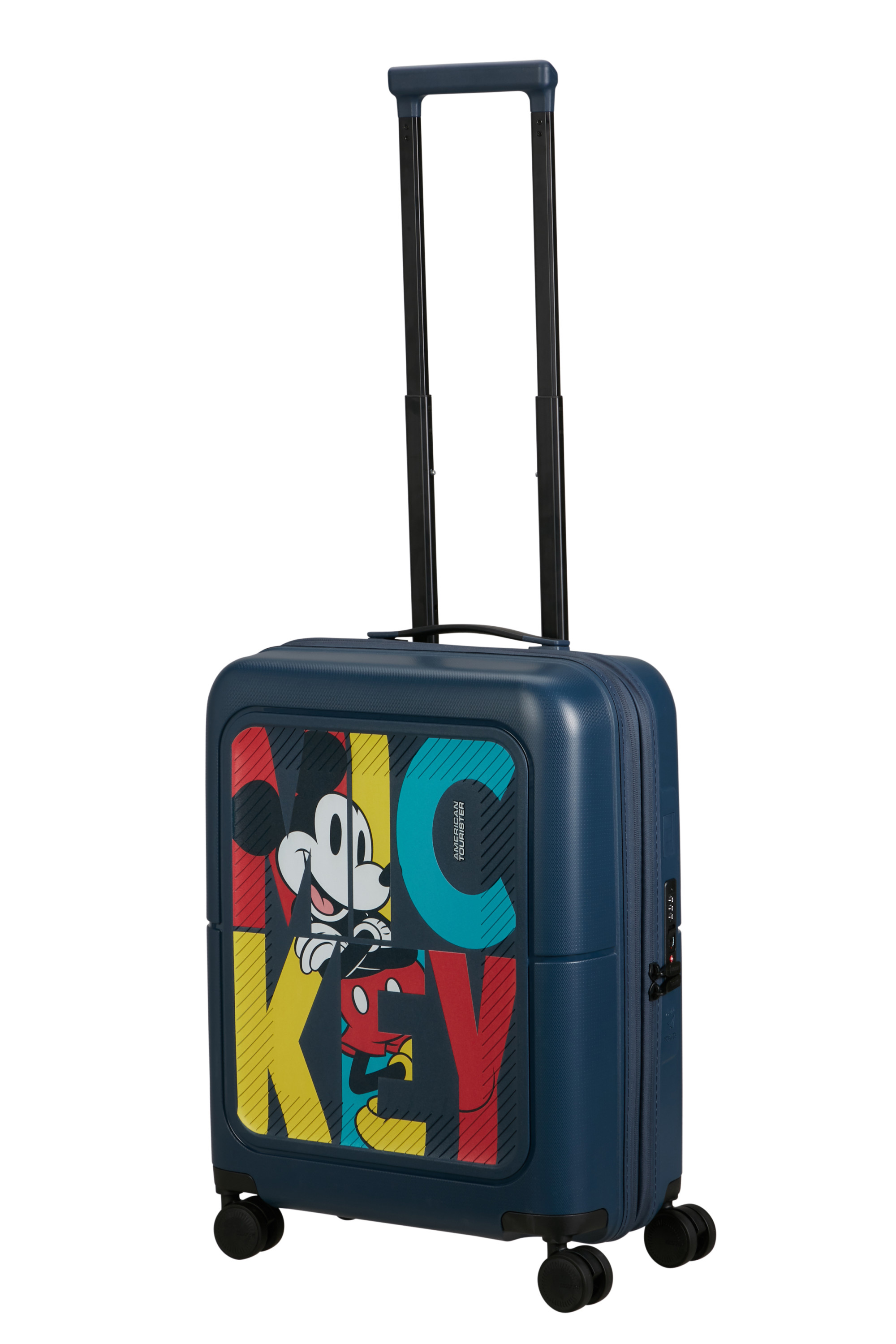 Dashpop disney valise 4 roues taille s AMERICAN TOURISTER Bleu