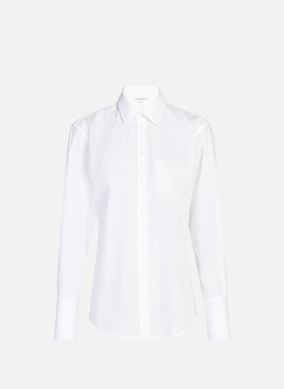 Shirt with cotton panel White by VICTORIA BECKHAM VICTORIA BECKHAM Shirt with cotton panel White