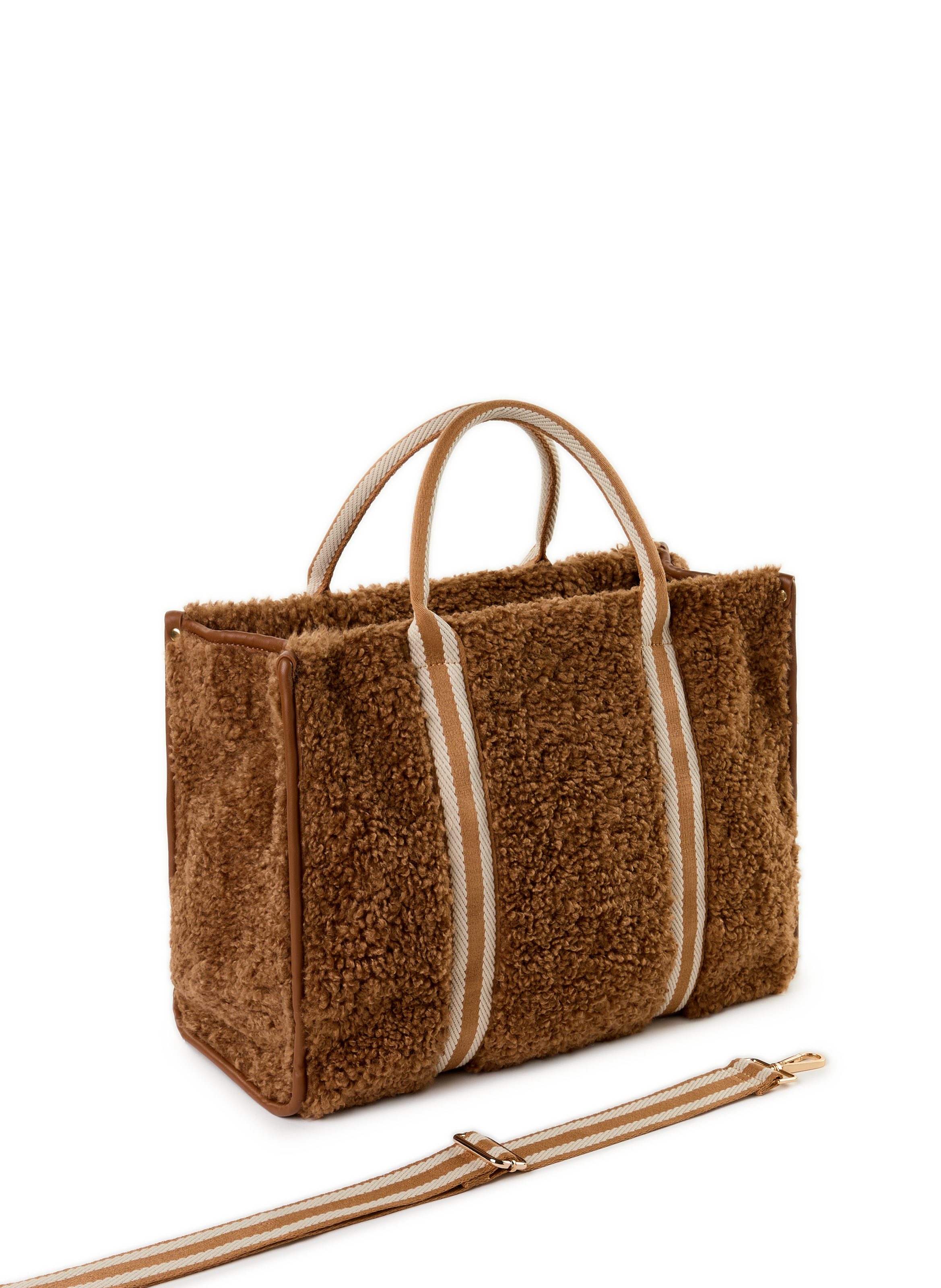 Sac cabas Delicia AU PRINTEMPS PARIS Marron