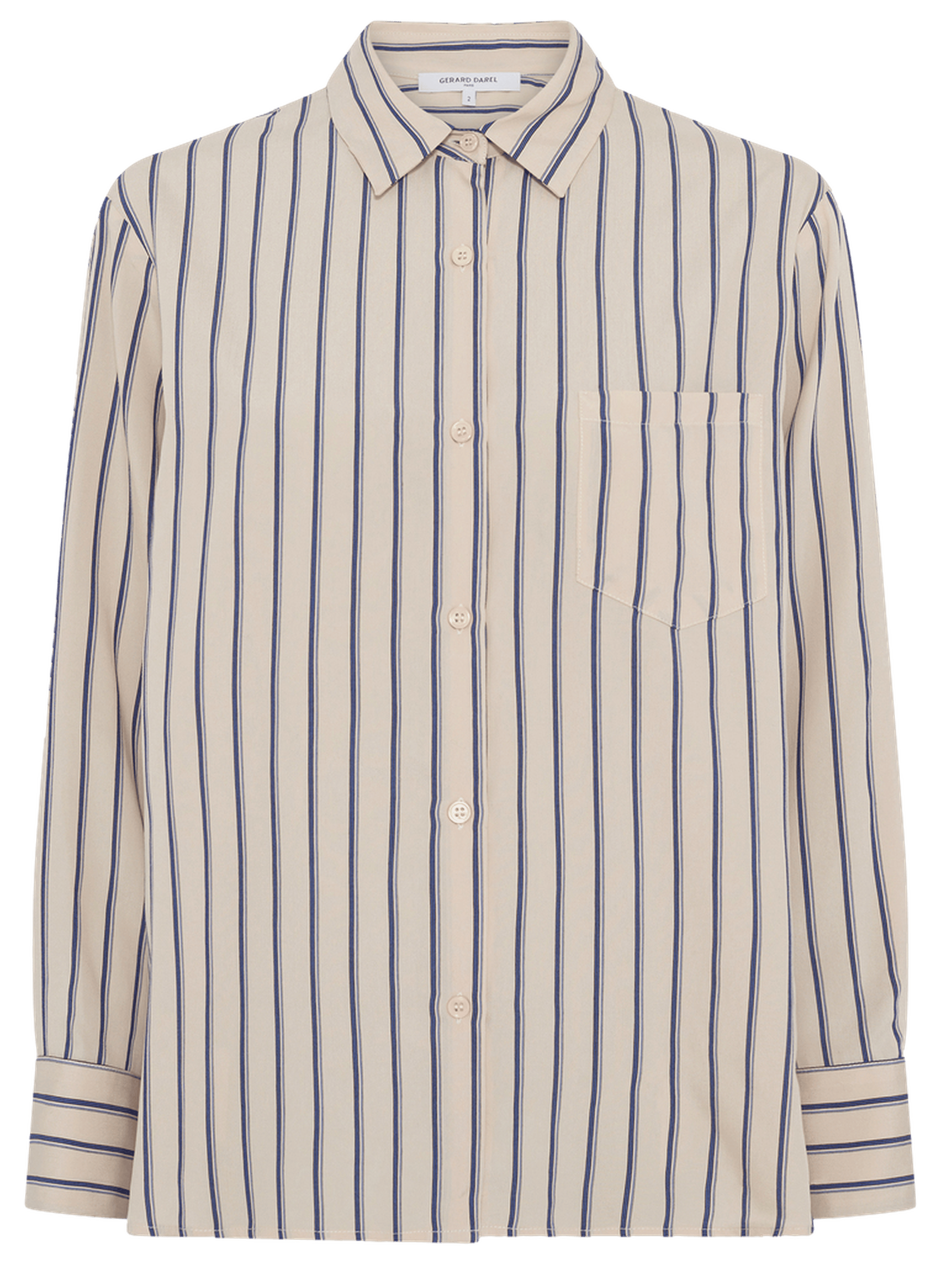 T-shirt à perles en coton - GRACIA