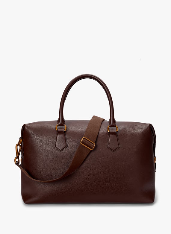 Sac week-end en cuir | Marron by POLO RALPH LAUREN Sac week-end en cuir Marron
