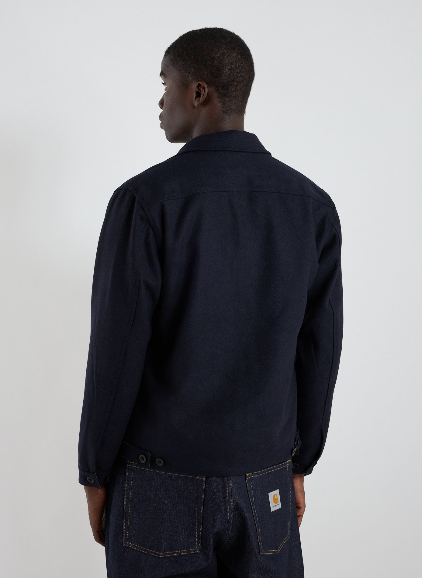 Veste chemise unie REPLAY Bleu