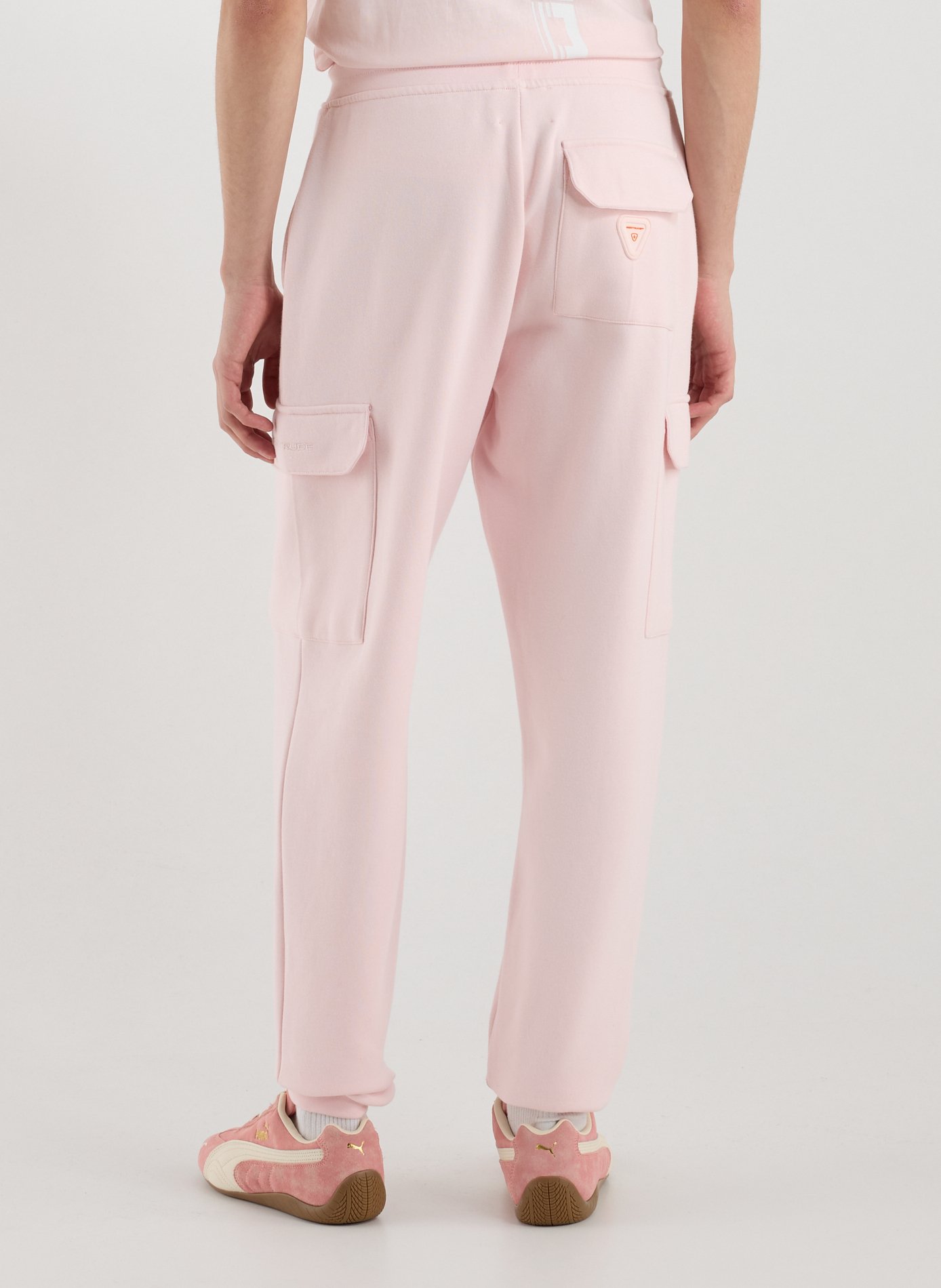 Cotton-blend joggers GERTRUDE ET GASTON Pink