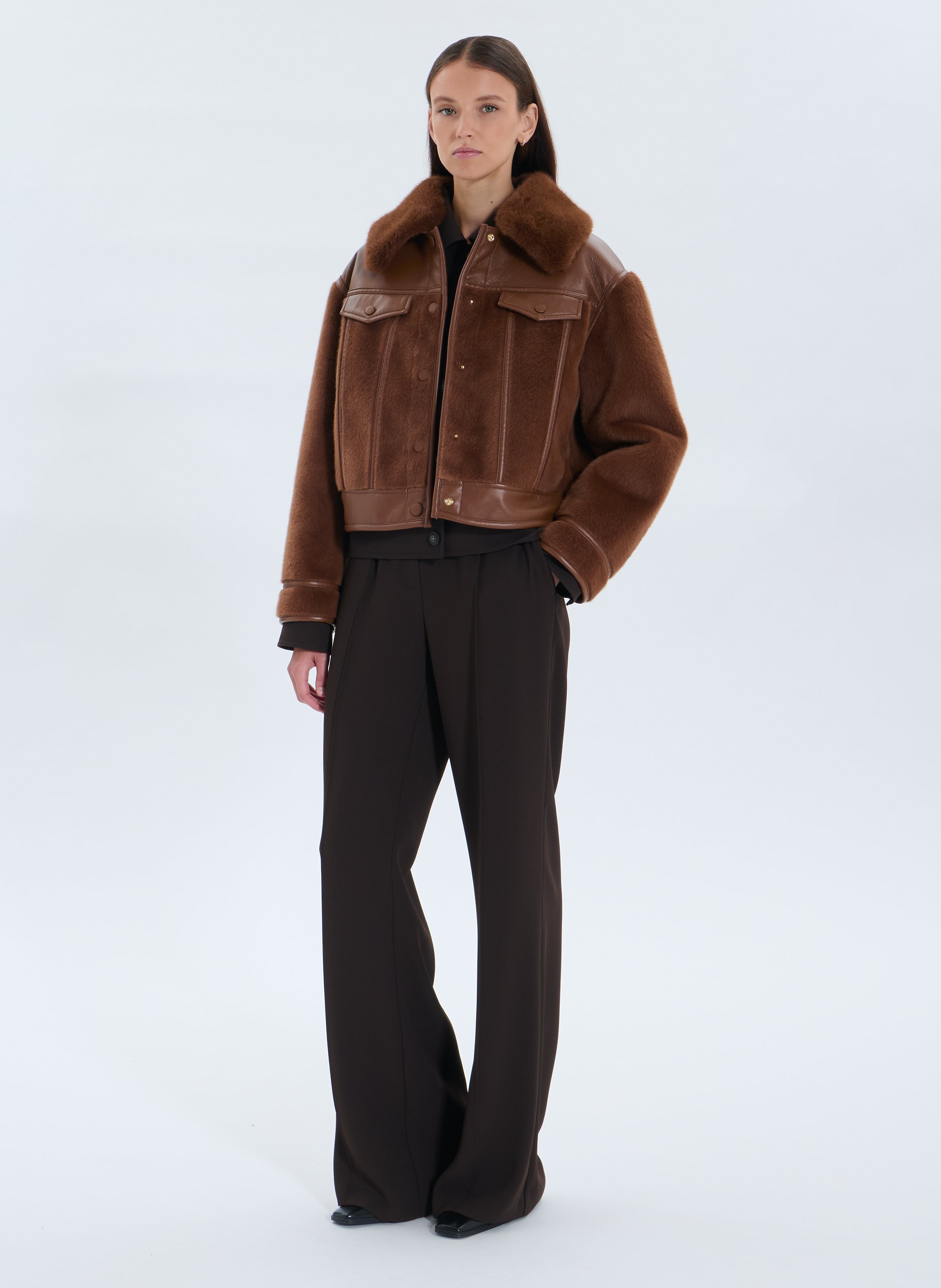 Manteau  manzie ZAPA Marron