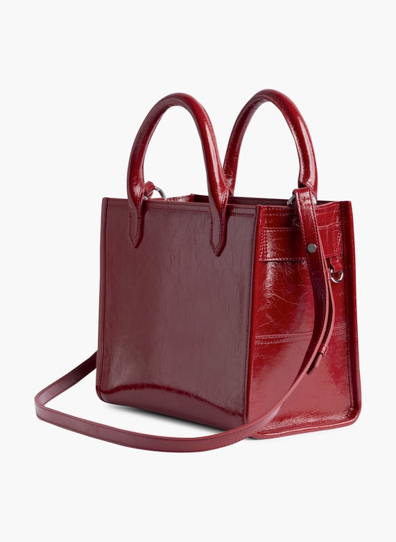 Angel Rouhe Sac bandoulière en cuir angel Rouge Zadig&Voltaire - Femme | Printemps.com
