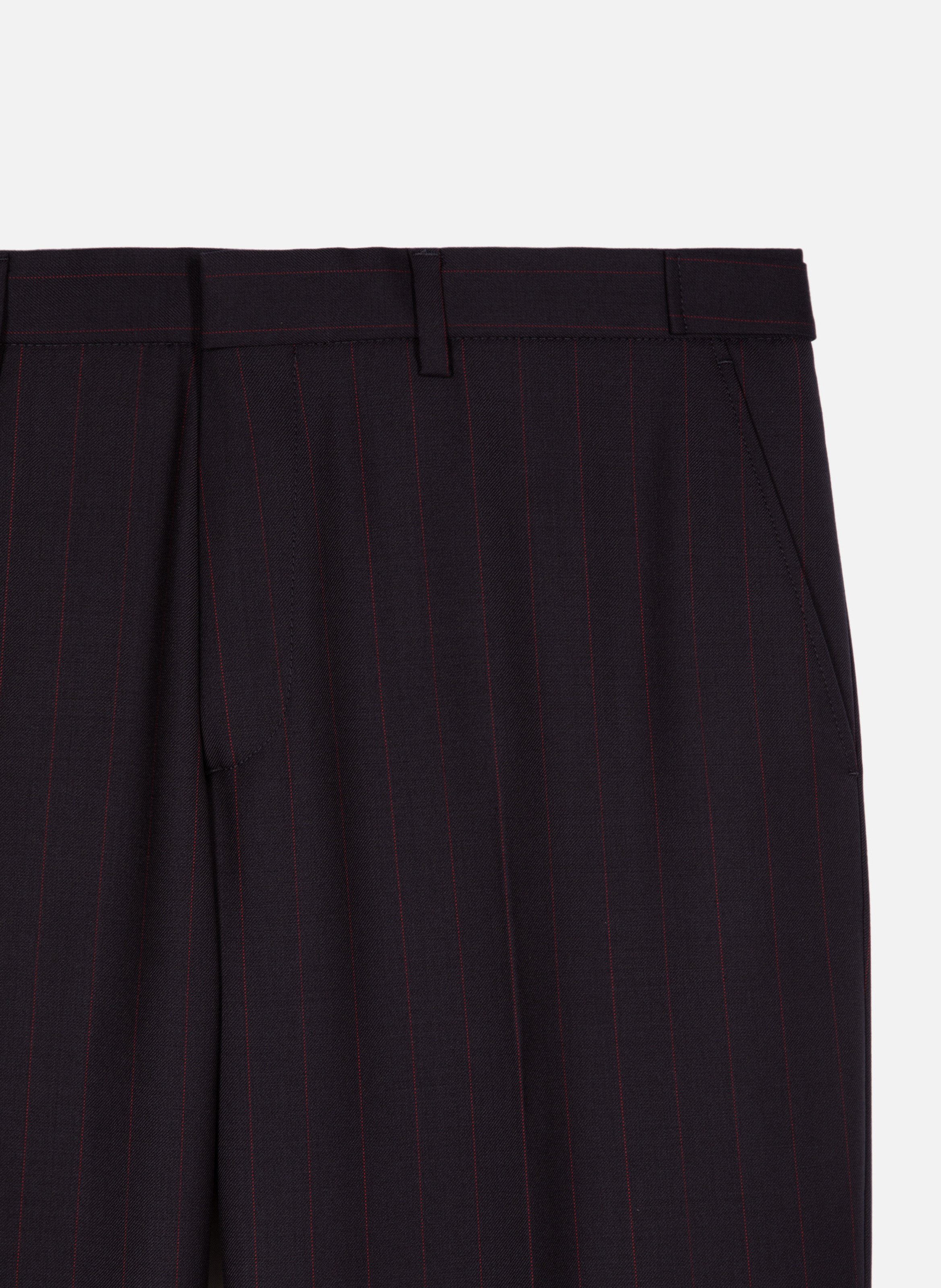 Pantalon de costume à rayures THE KOOPLES Bleu