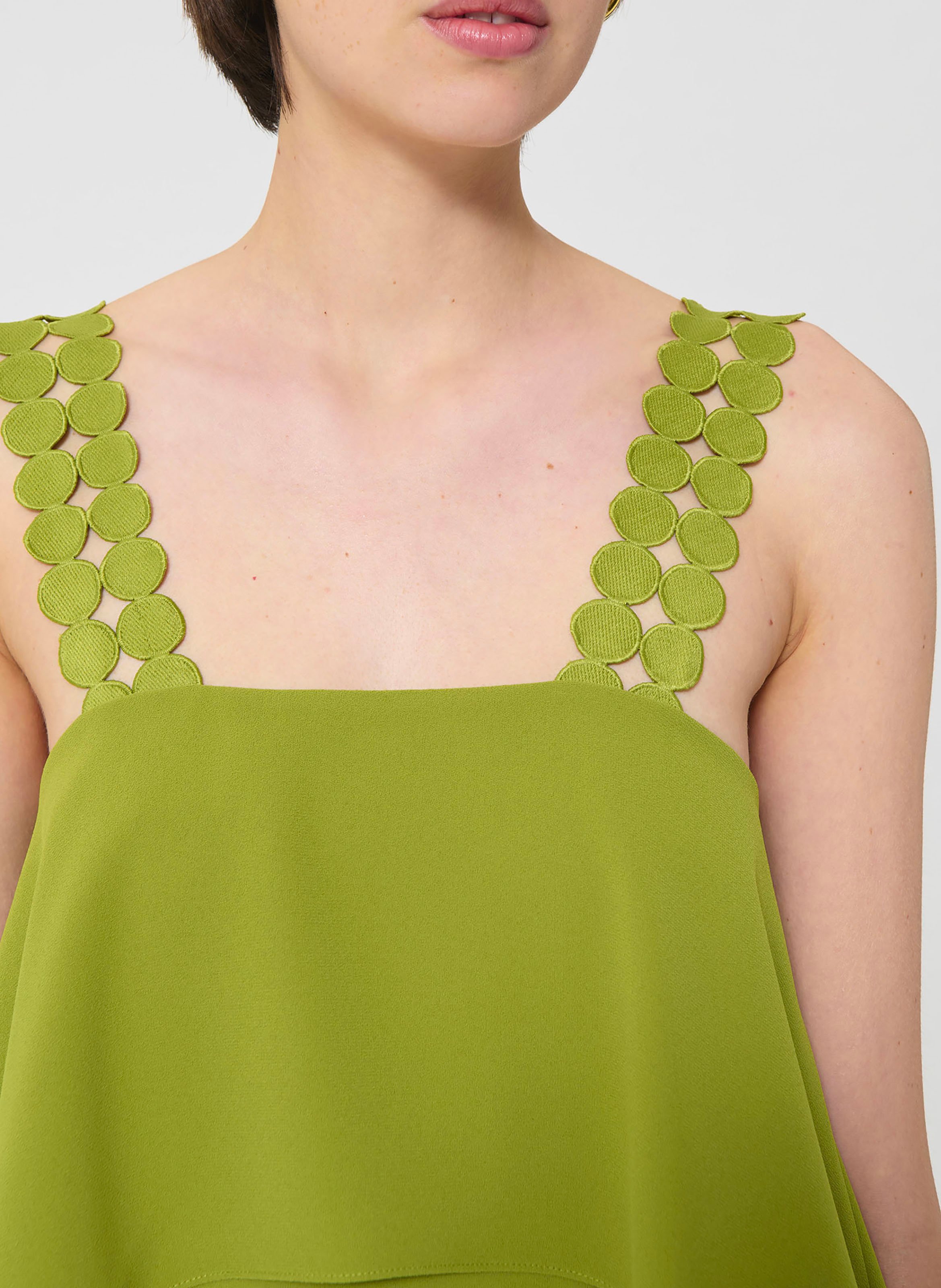 Robe rochas TARA JARMON Vert