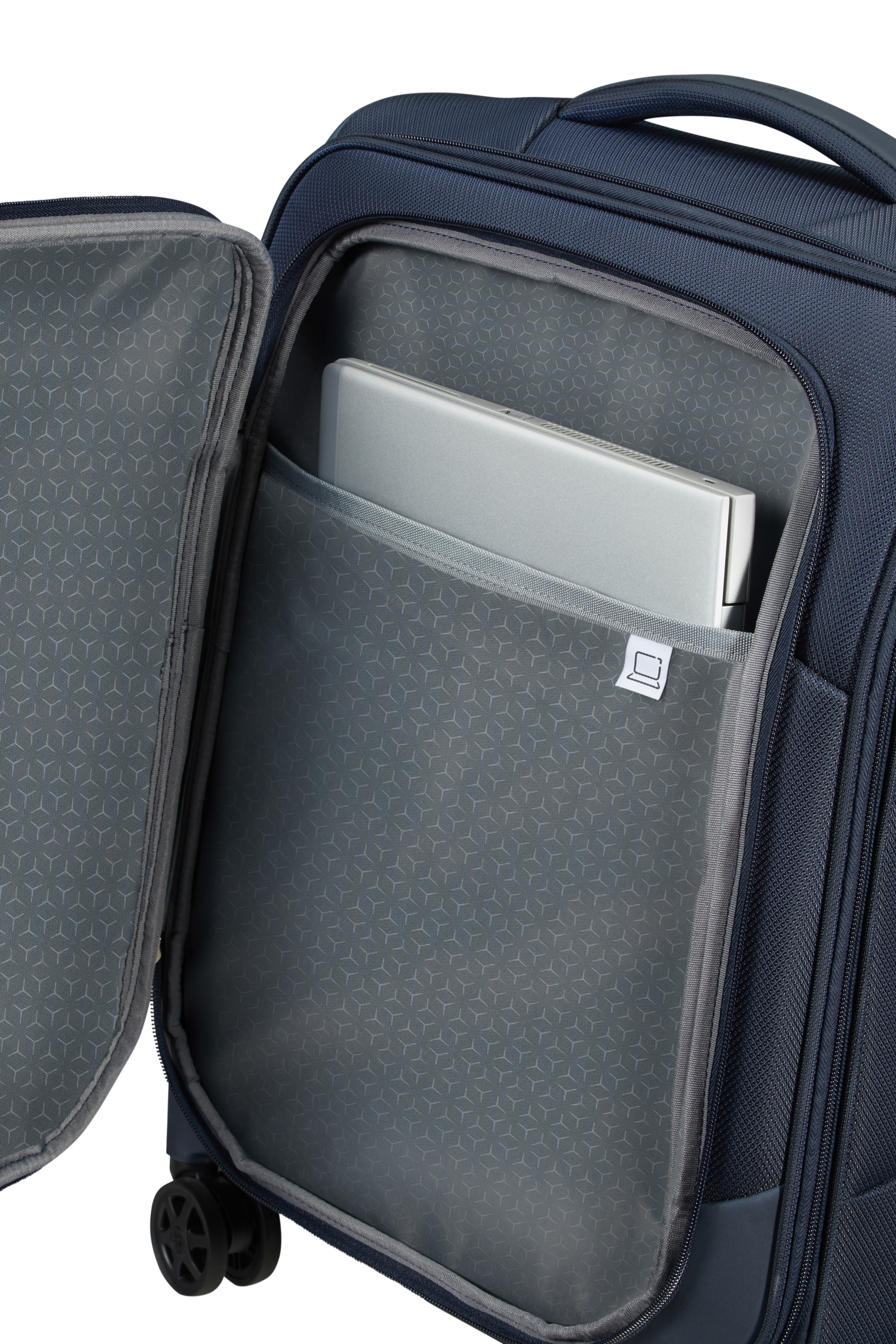 Respark valise 4 roues business case taille s SAMSONITE Bleu