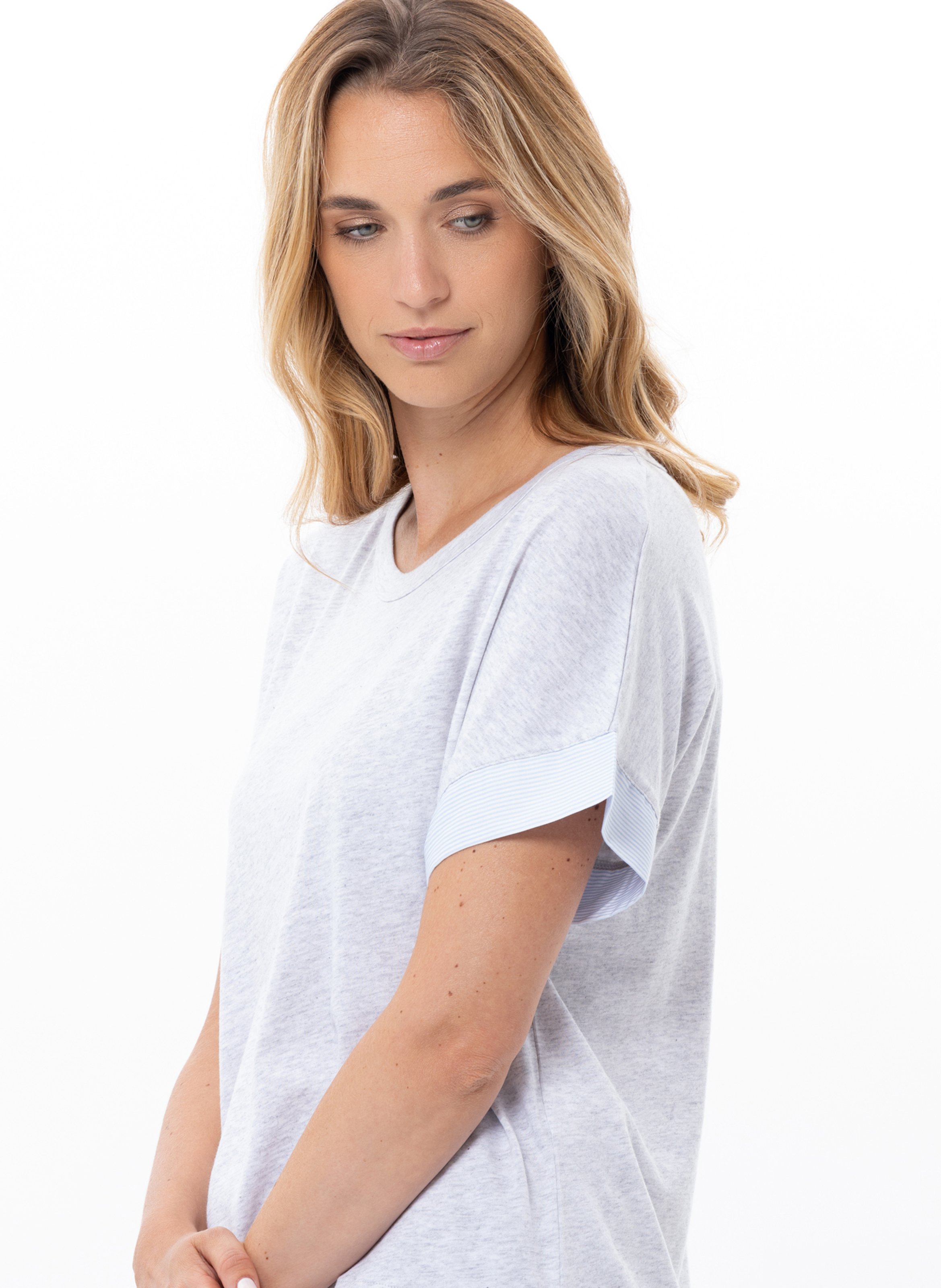 Pyjama short en coton modal amy 200 LE CHAT Multicolore