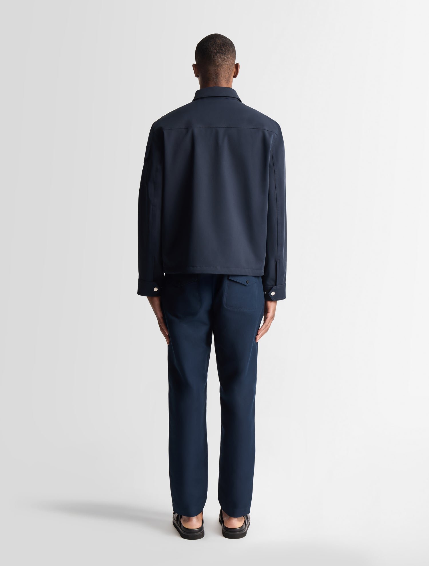 Blouson fralis col cjemise coupe regular FUSALP Bleu