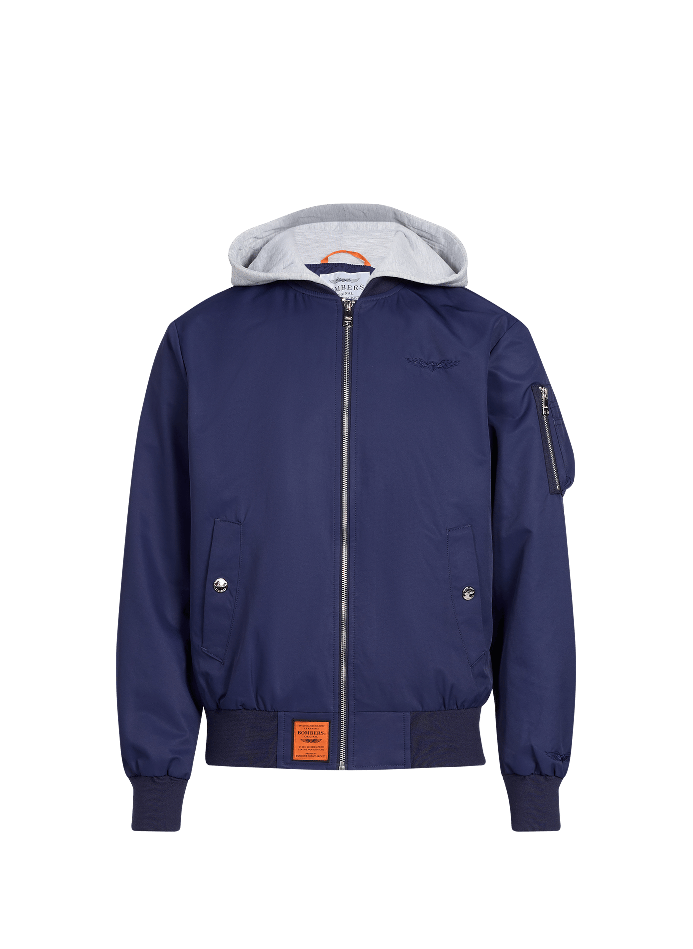 Bomber léger à capuche  BOMBERS ORIGINAL Bleu