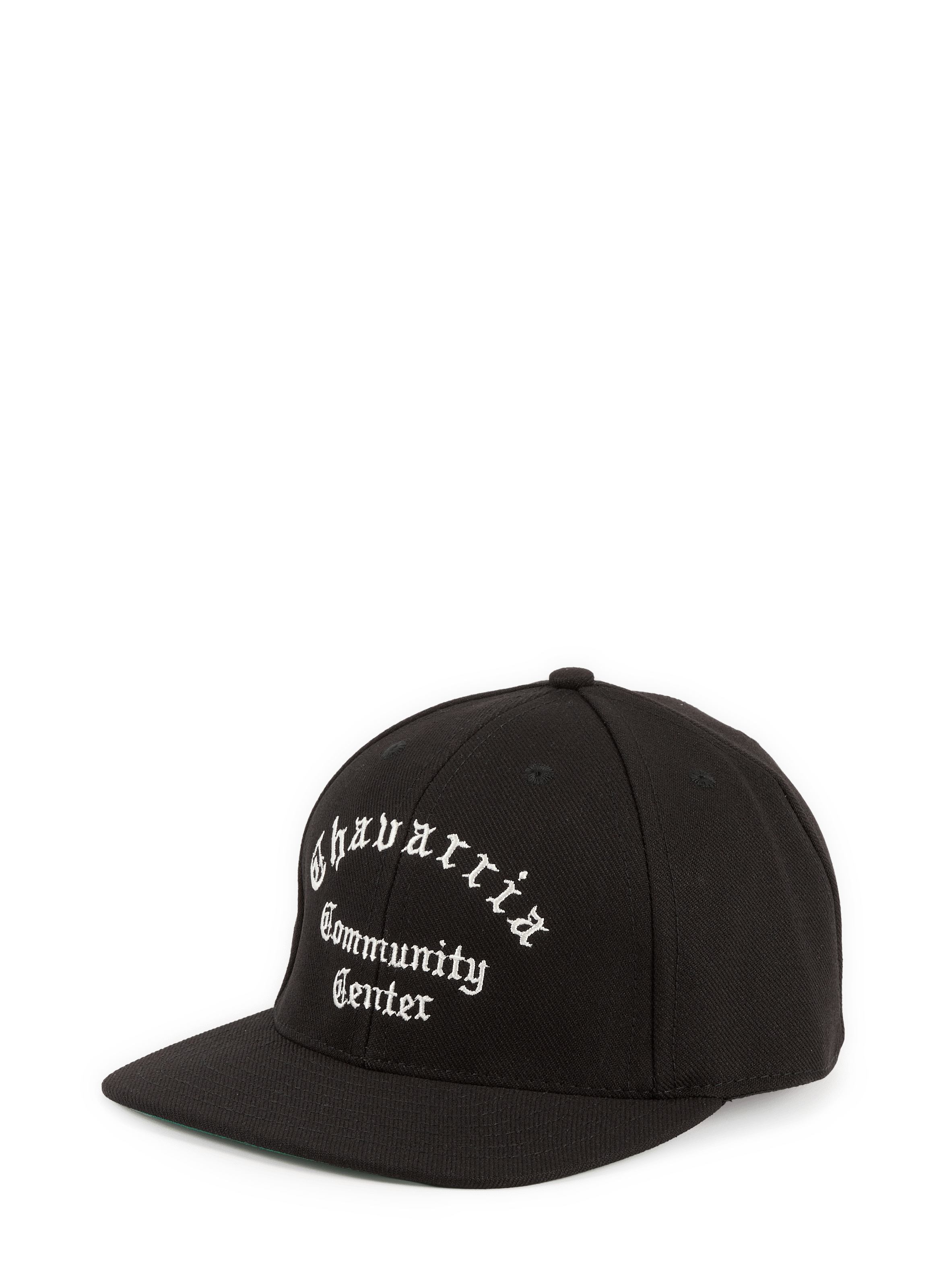 Casquette à logo brodé WILLY CHAVARRIA Noir