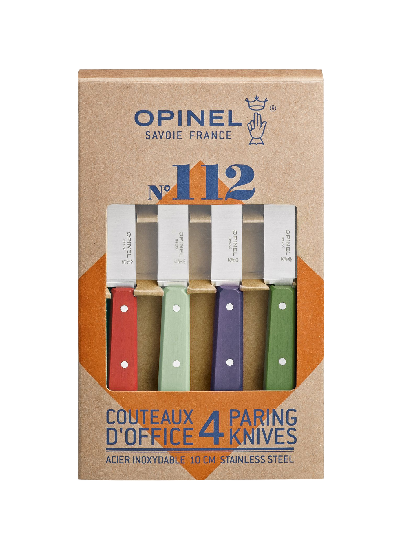 Coffret de 4 couteaux d'office OPINEL Multicolore