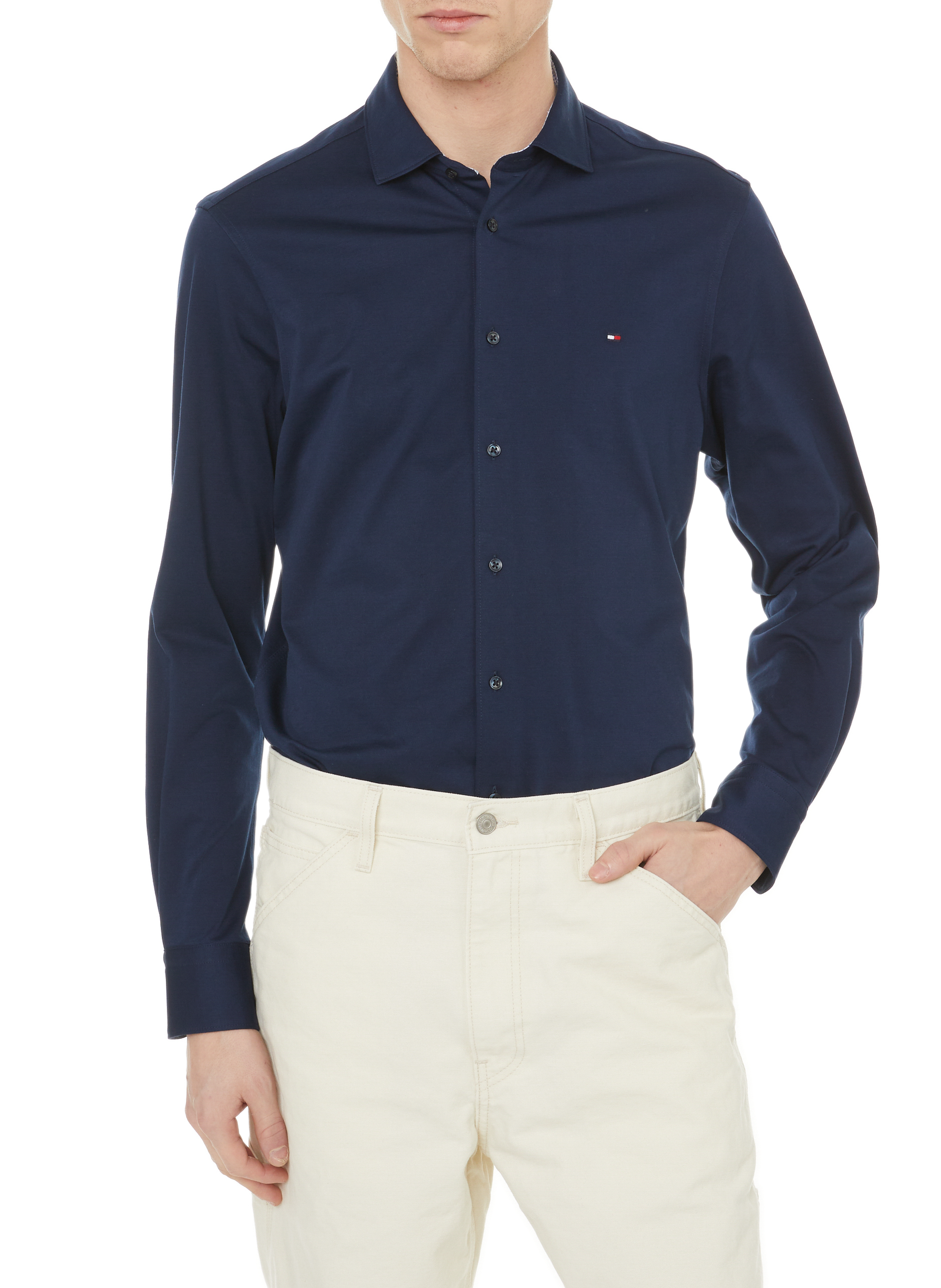 Cotton shirt  TOMMY HILFIGER Blue