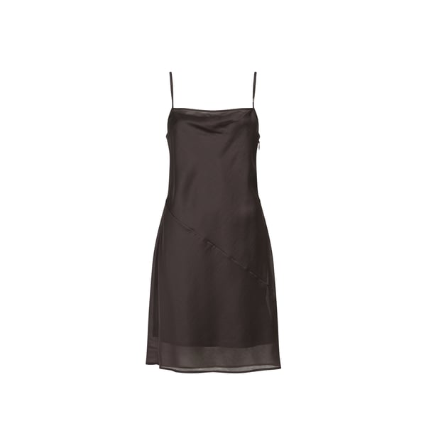 Robe courte satinée Robe courte satinée
