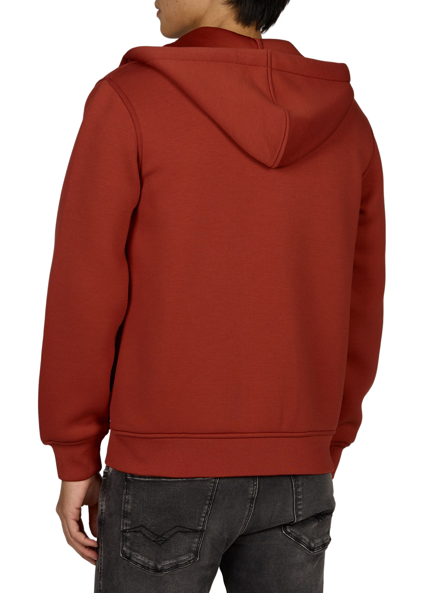 Straight Hooded Sweatshirt K-WAY Red