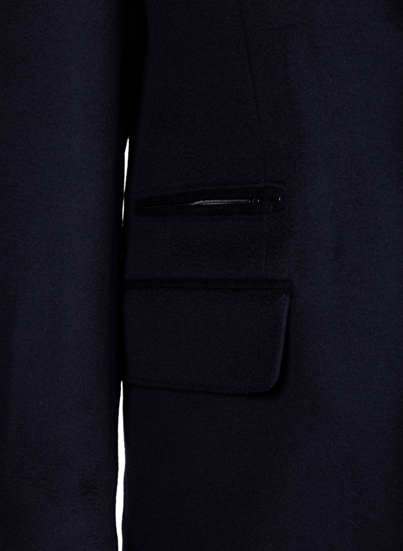 Manteau avec doublure amovible en laine vierge CORNELIANI Bleu