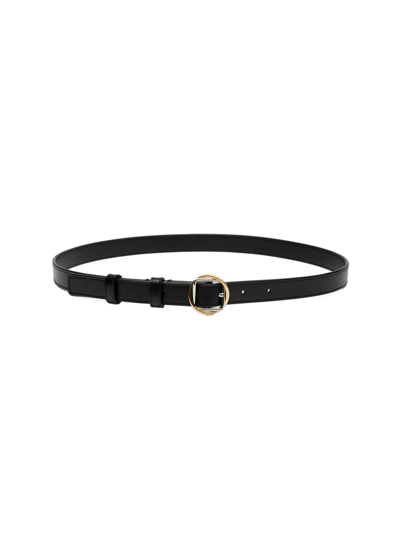 Thin leather belt JACQUEMUS Black