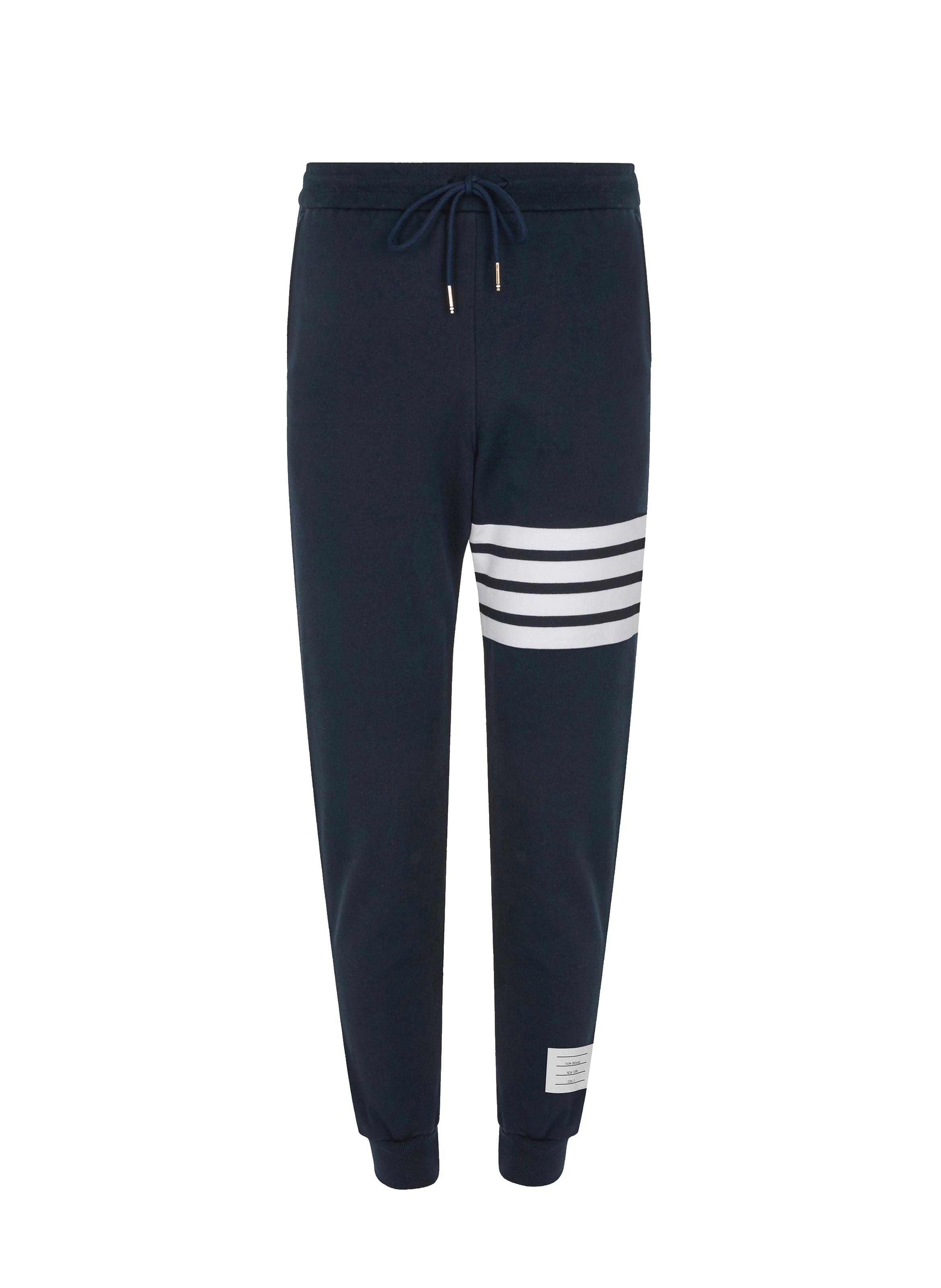 THOM BROWNE Pantalon de jogging en coton Bleu