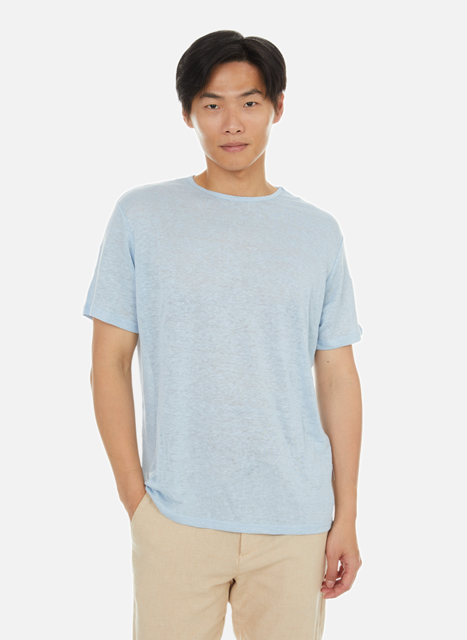 Linen T-shirt SELECTED