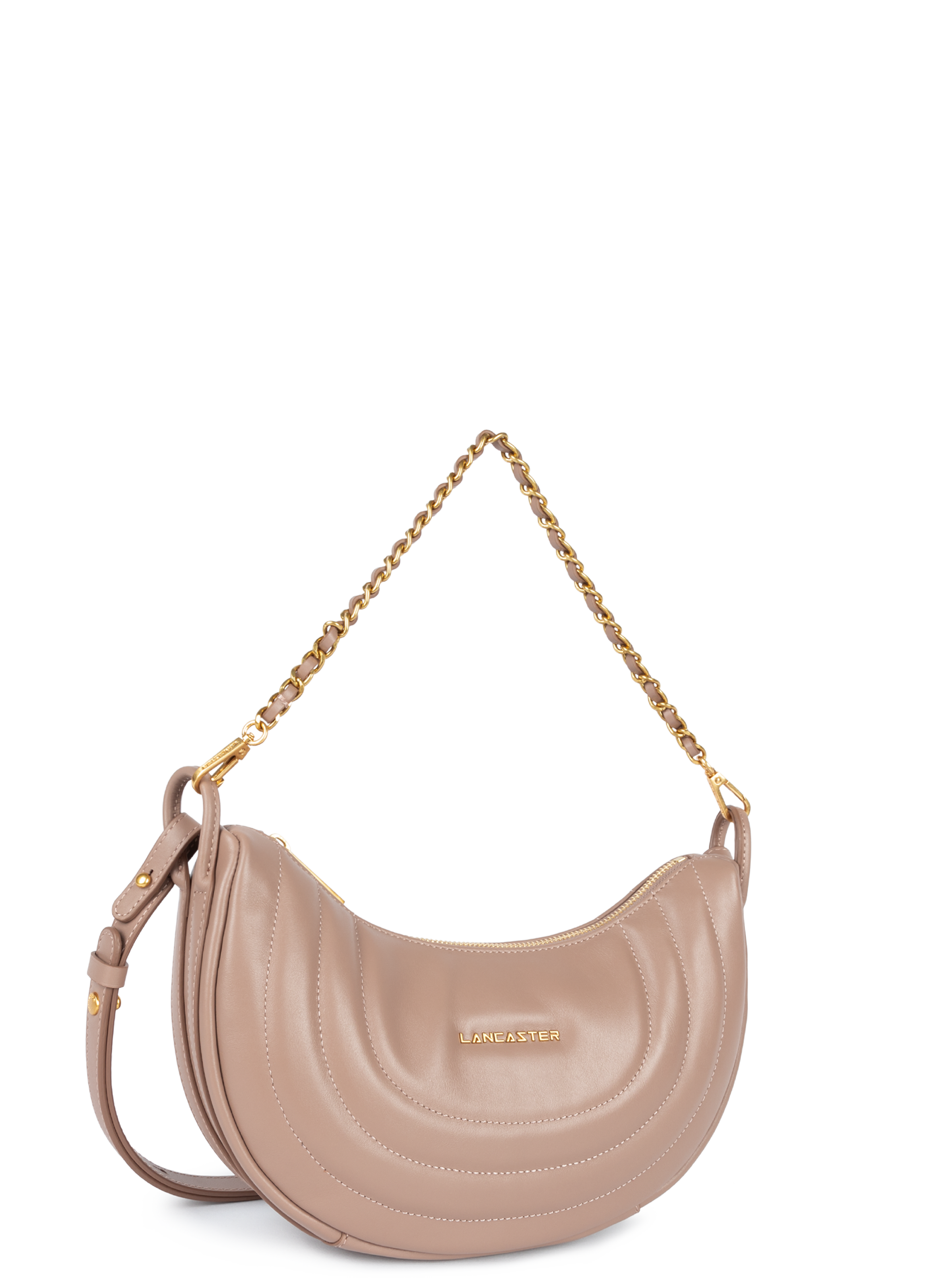 Sac hobo - soft matelassé LANCASTER Rose