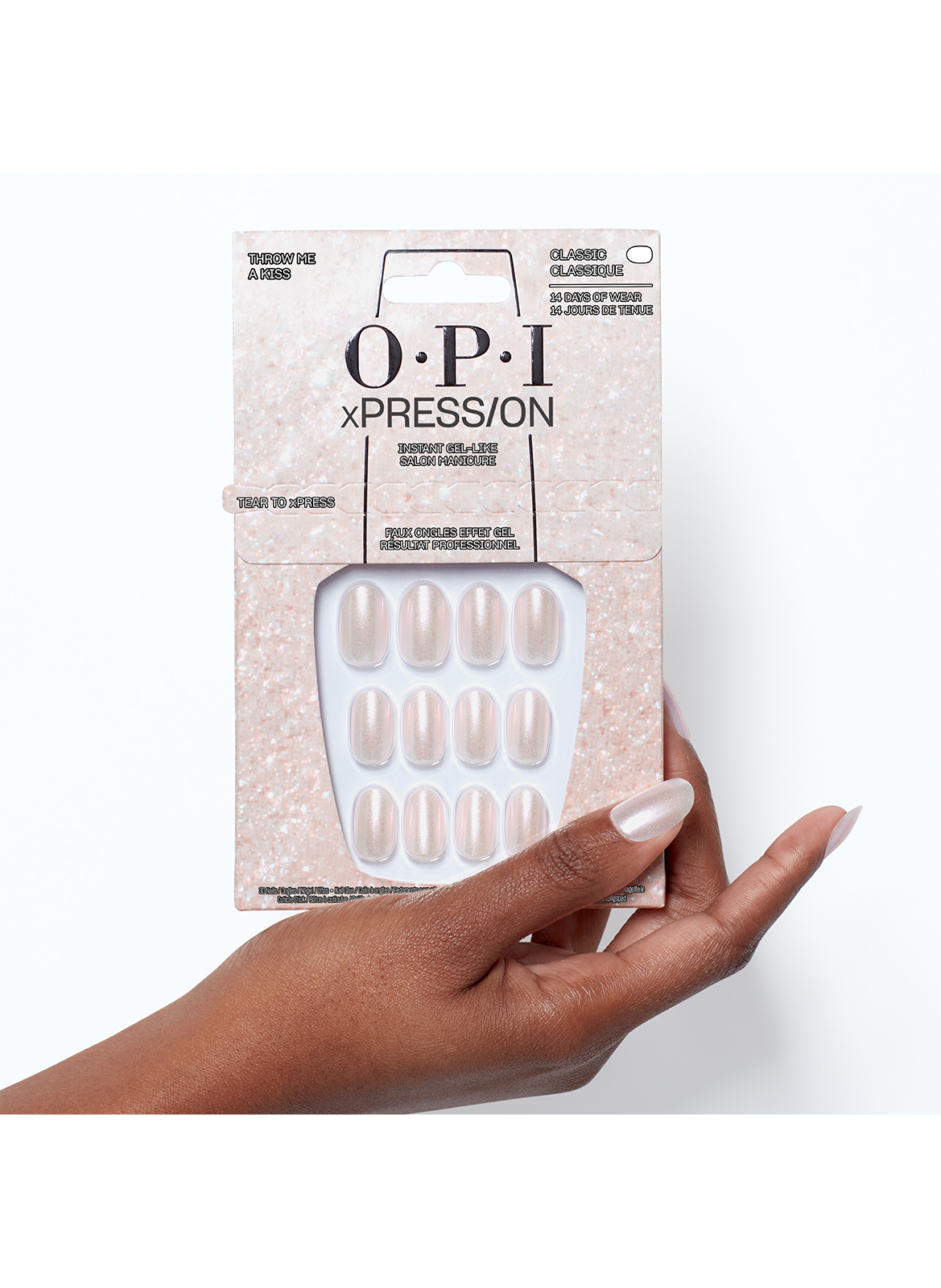 Throw Me A Kiss - xPRESS/ON - Reusable Fake Nails OPI Rose