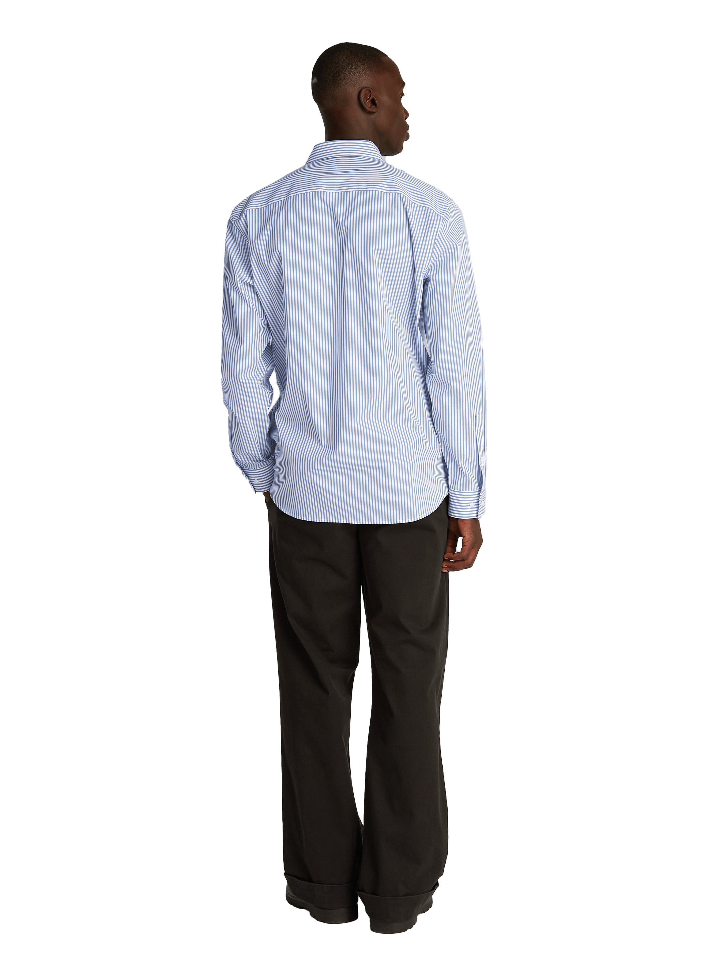 Chemise en coton mélangé CALVIN KLEIN Bleu