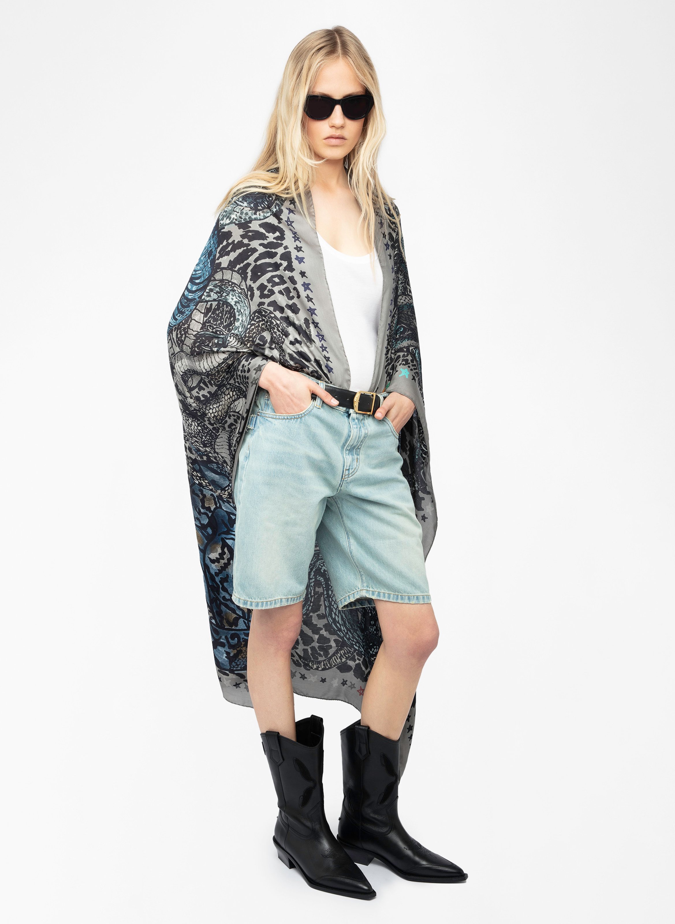 Studio imprimé billie ZADIG&VOLTAIRE Gris