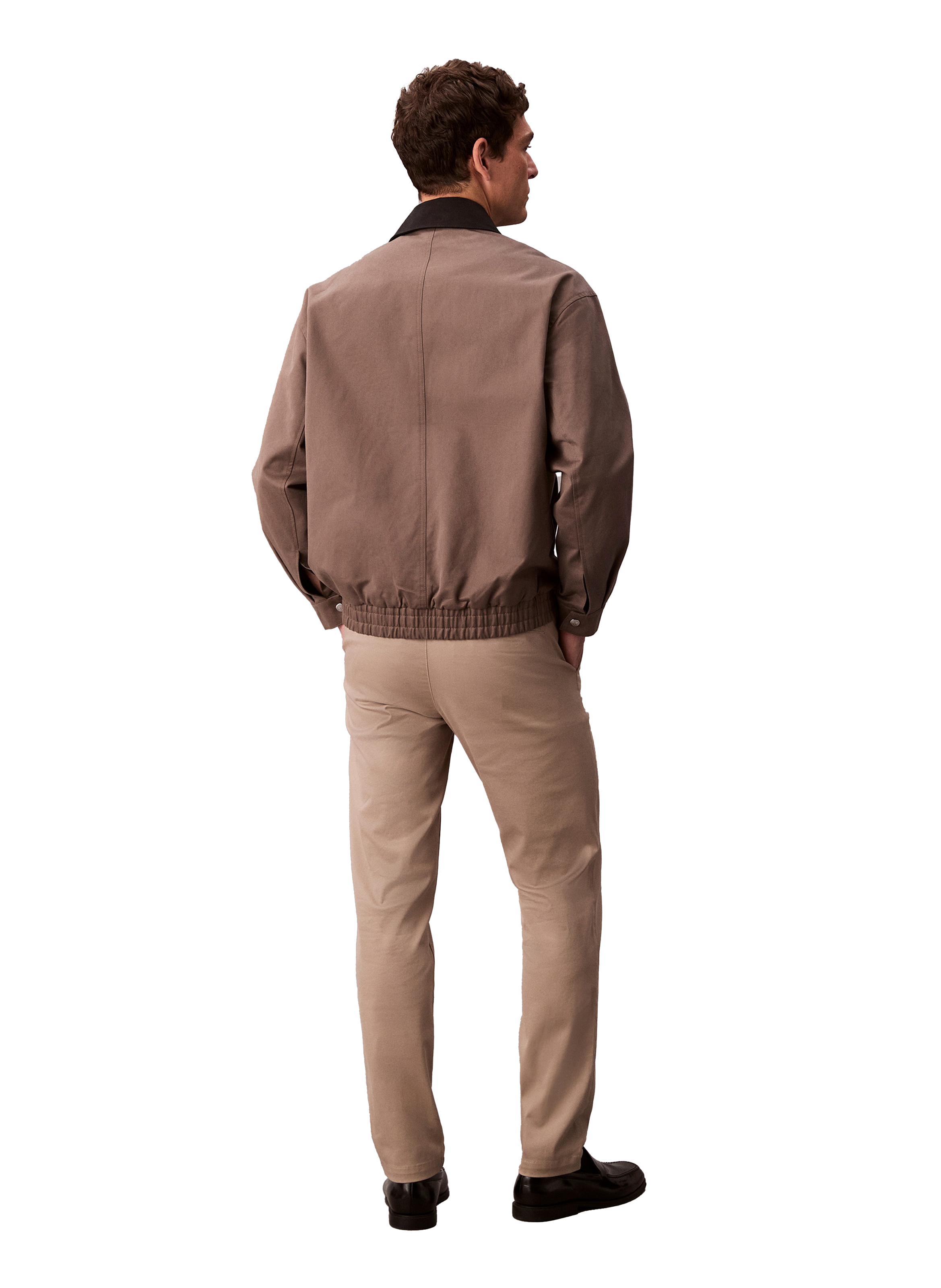Slim-fit chinos CALVIN KLEIN Brown
