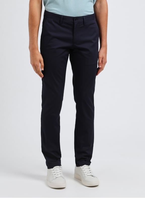 Night blue trousers - The Air Uniform Blue by GANT GANT Night blue trousers - The Air Uniform Blue