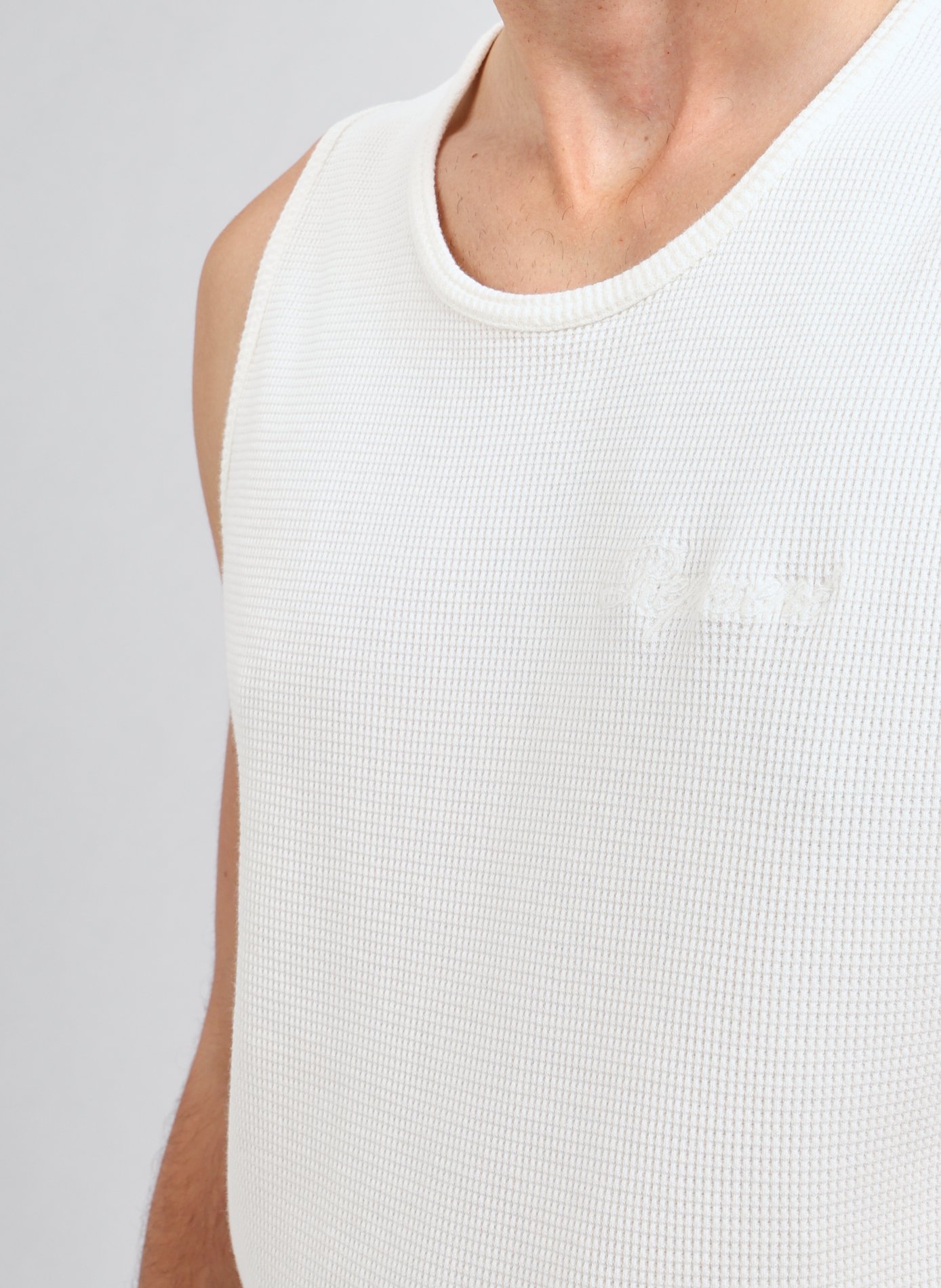 Débardeur en coton REPRESENT Blanc