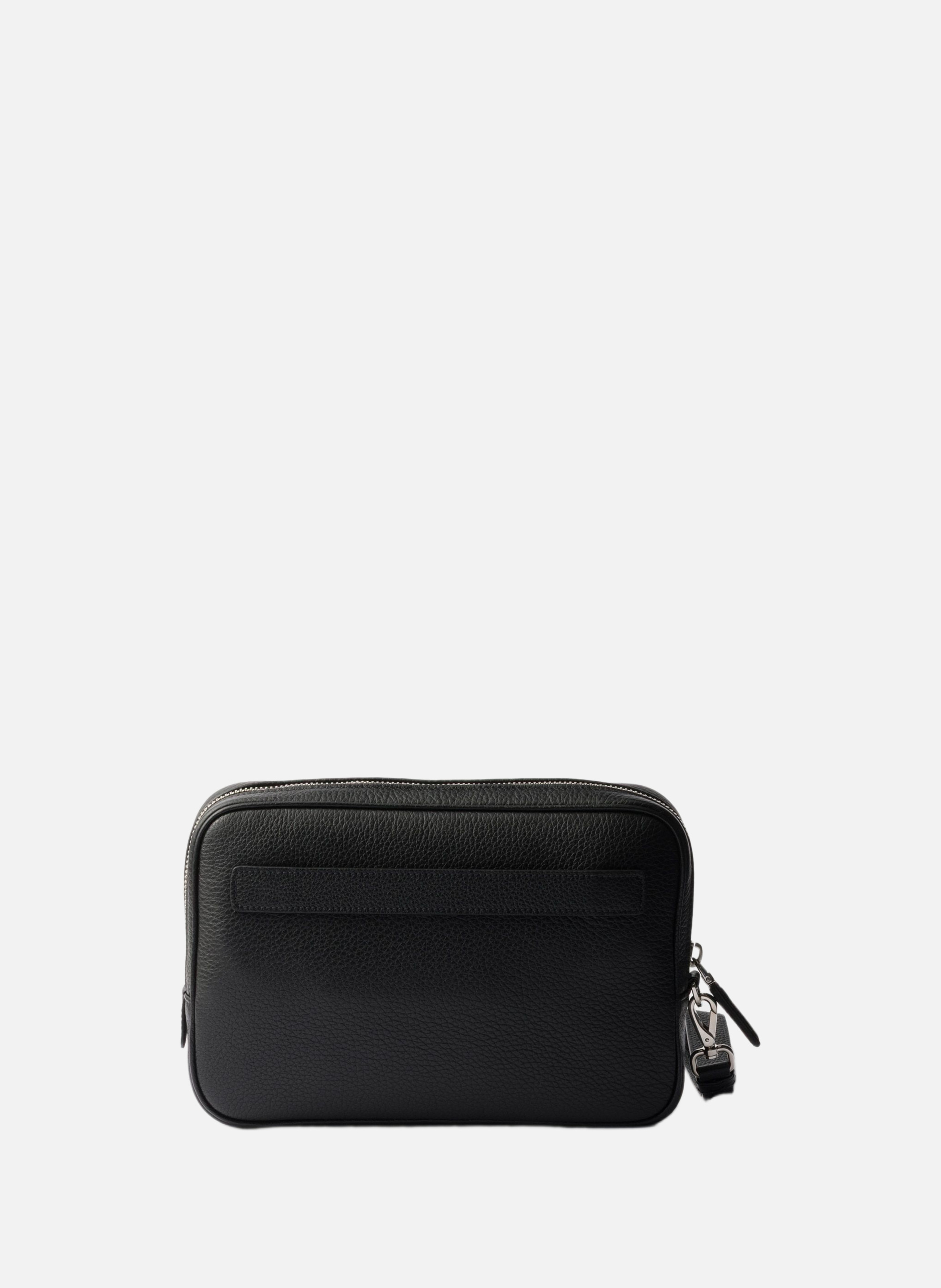 Pochette en cuir PRADA Noir