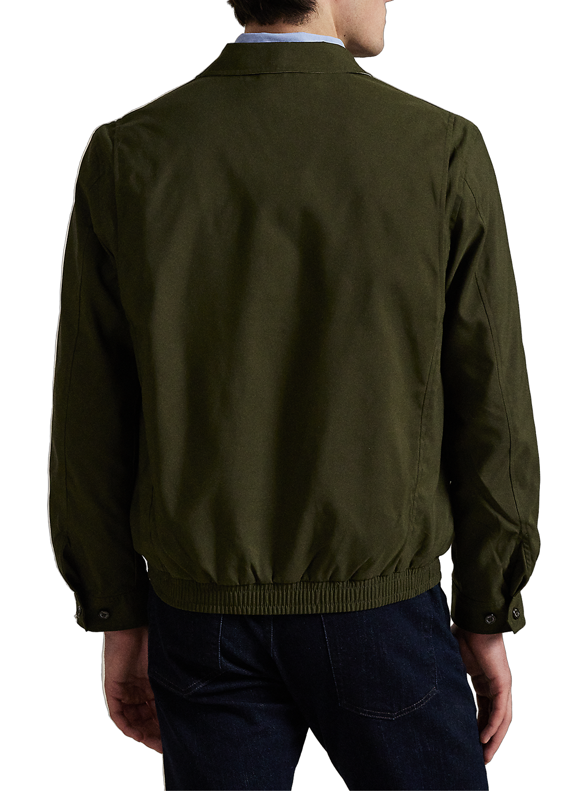 Blouson droit à col classique POLO RALPH LAUREN Vert