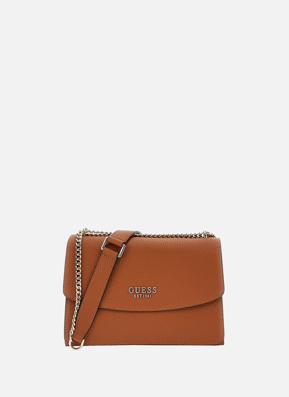 Sac à main Calista Marron by GUESS GUESS Sac à main Calista Marron