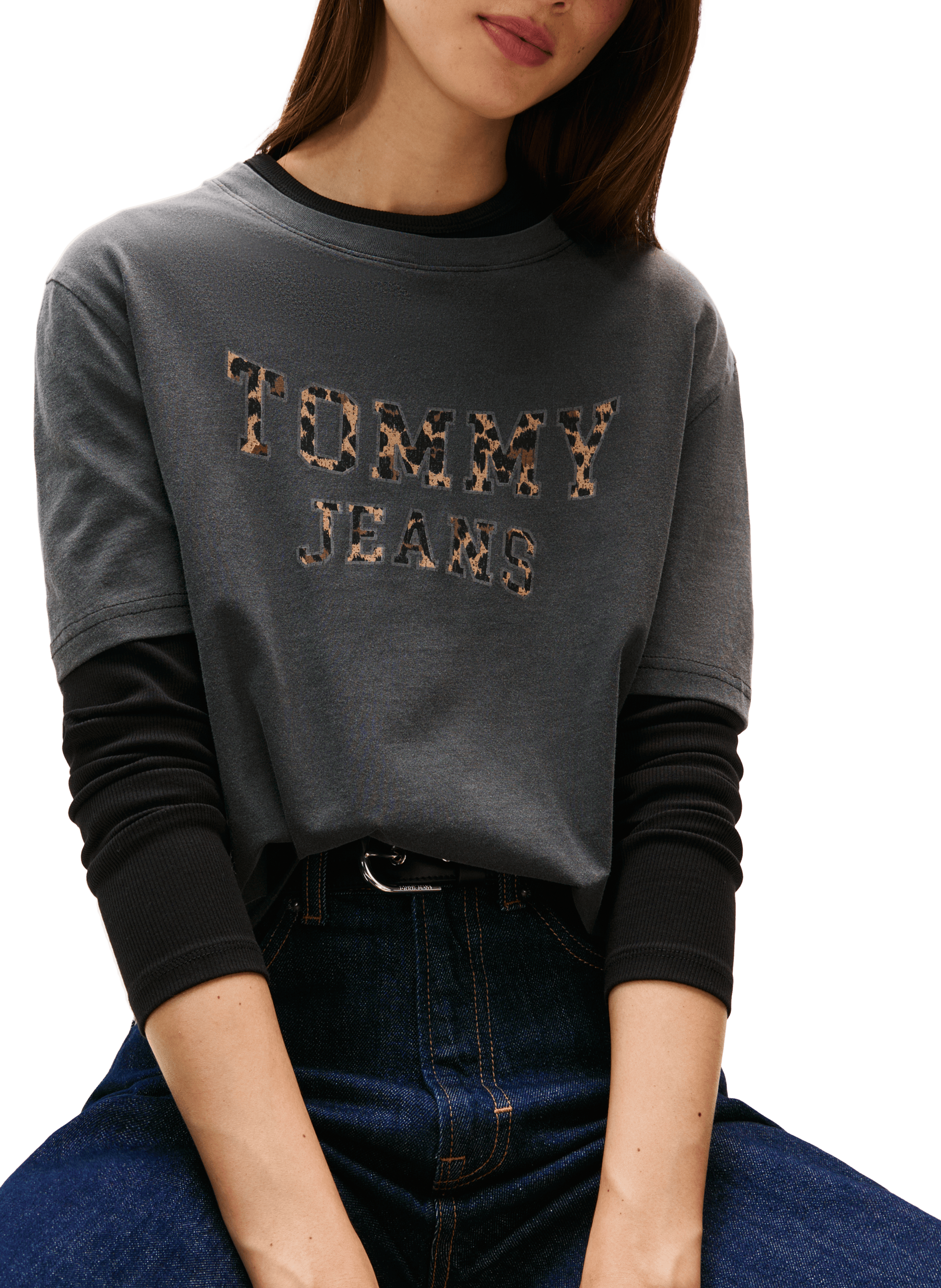 Classic Cotton T-Shirt TOMMY HILFIGER Black