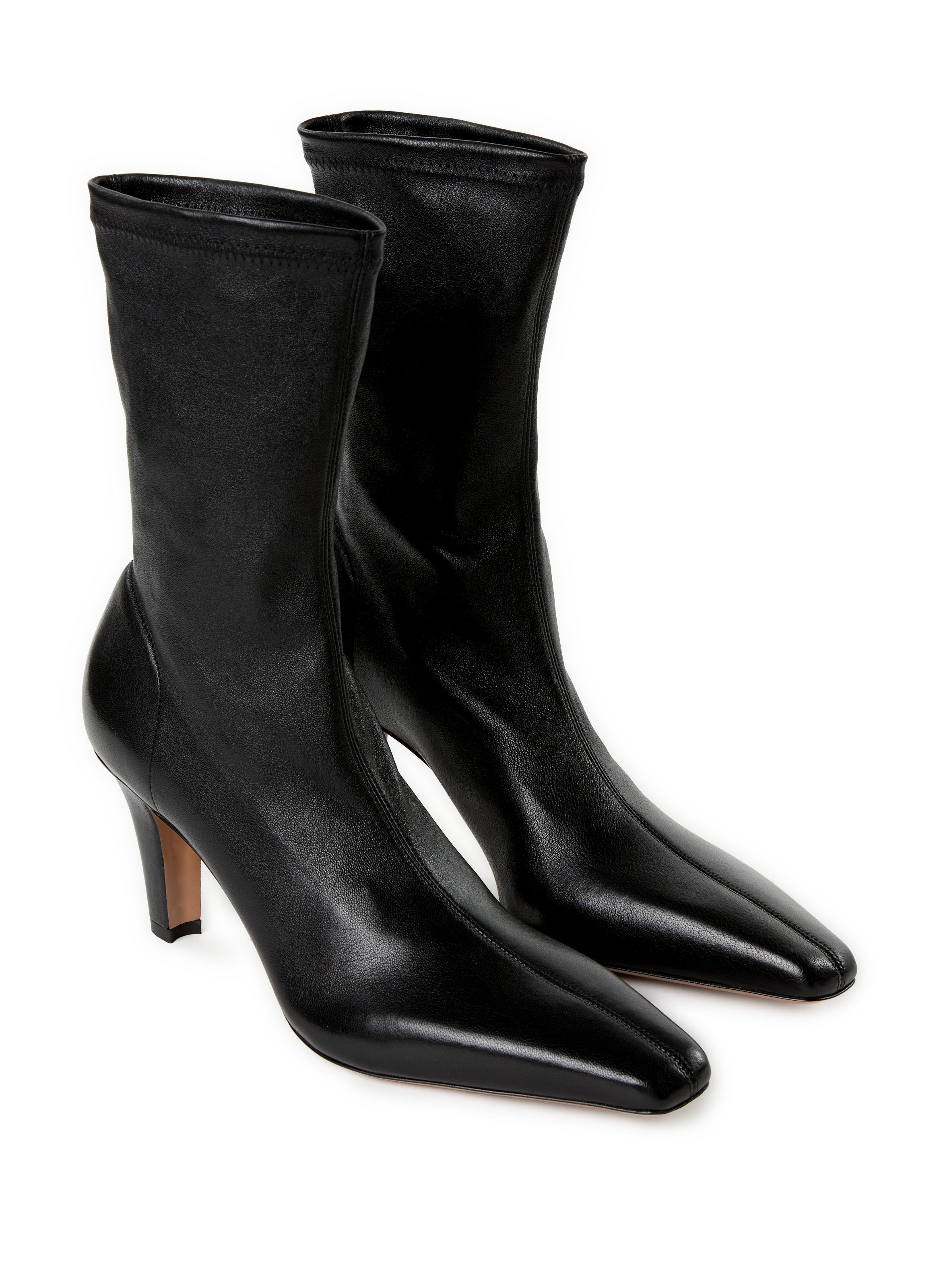 Bottines en cuir PARIS TEXAS Noir